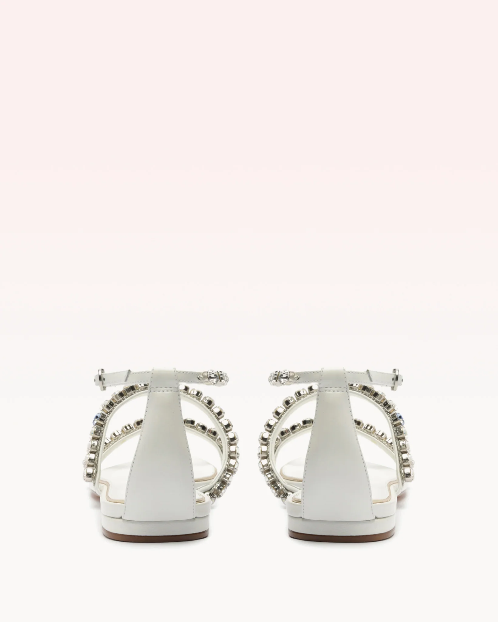 Alexa Crystals Flat Bridal White - Image 3