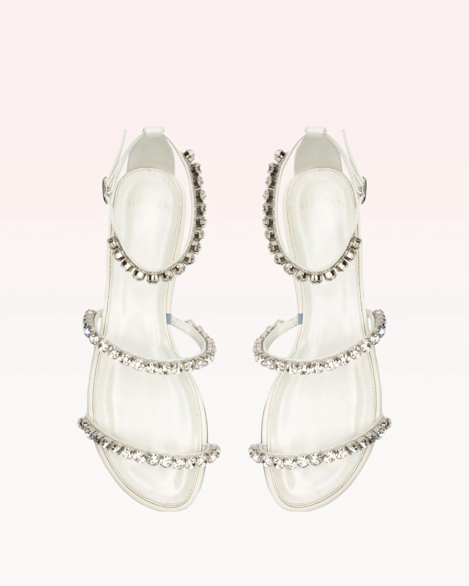 Alexa Crystals Flat Bridal White - Image 4