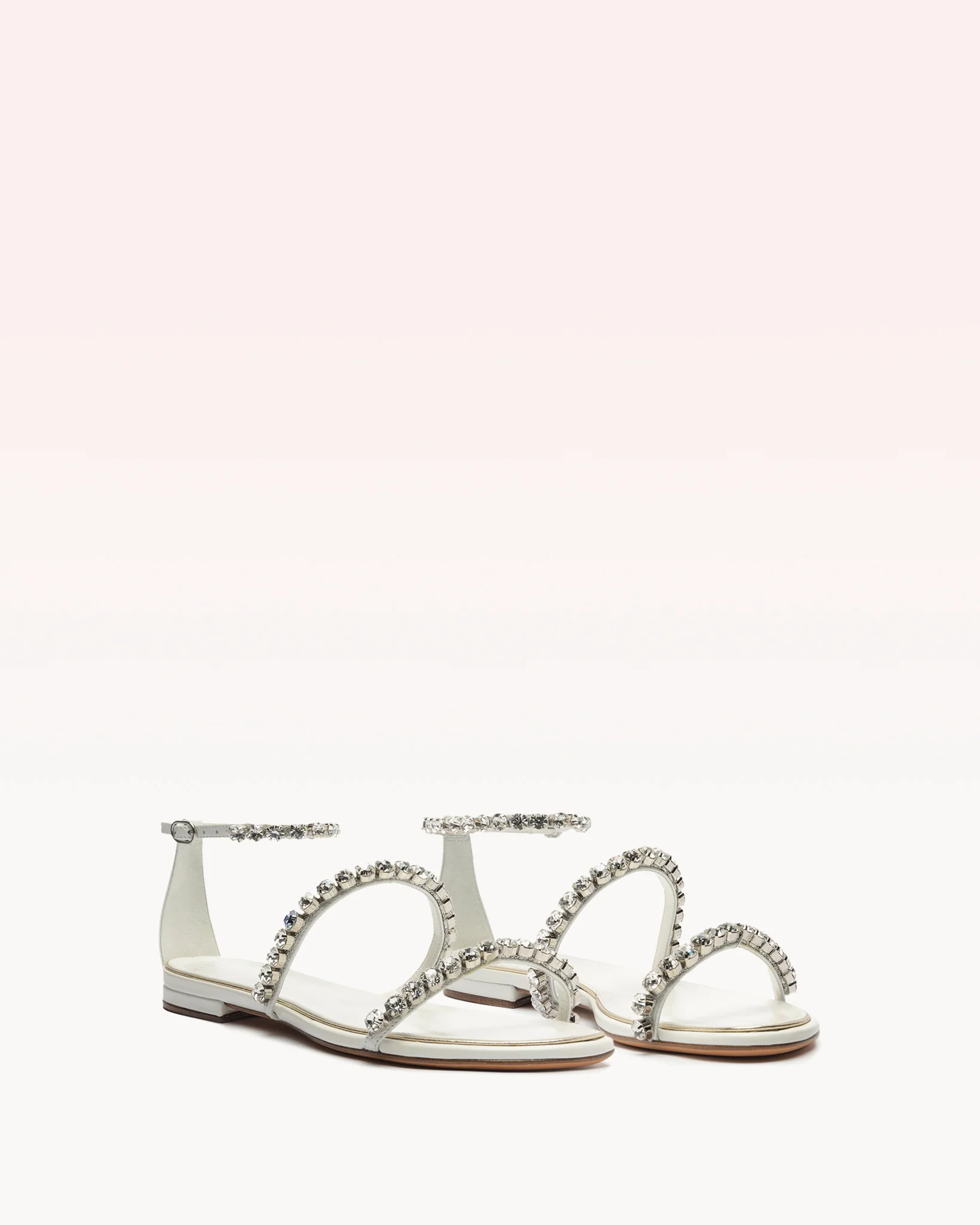 Alexa Crystals Flat Bridal White - Image 7