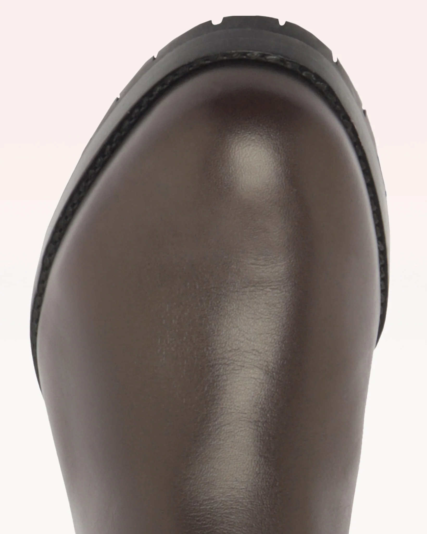 Asymmetric Clarita Saddlery Boot Dark Brown - Image 3