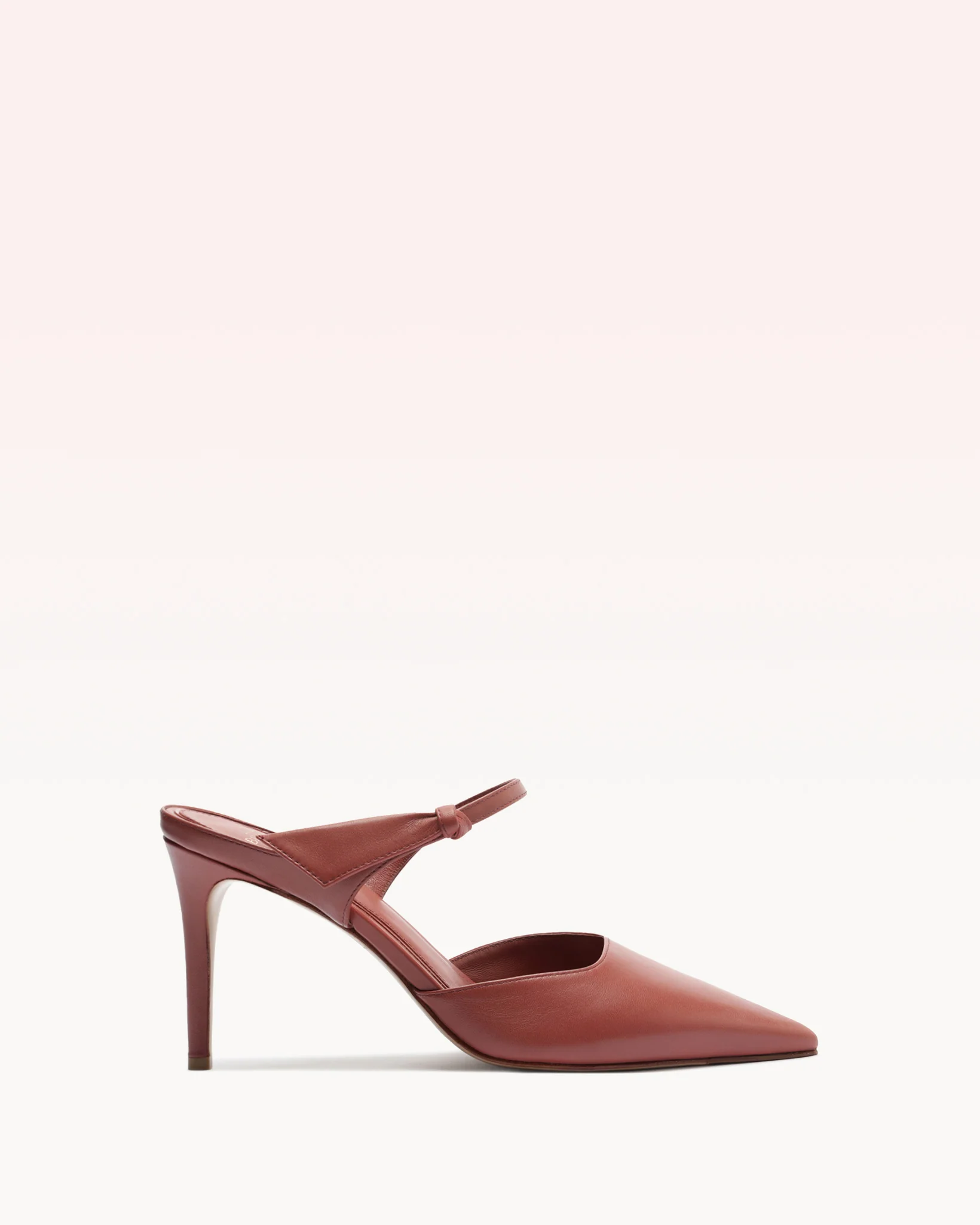 Clarita Asymmetric Sling Mule Ambar