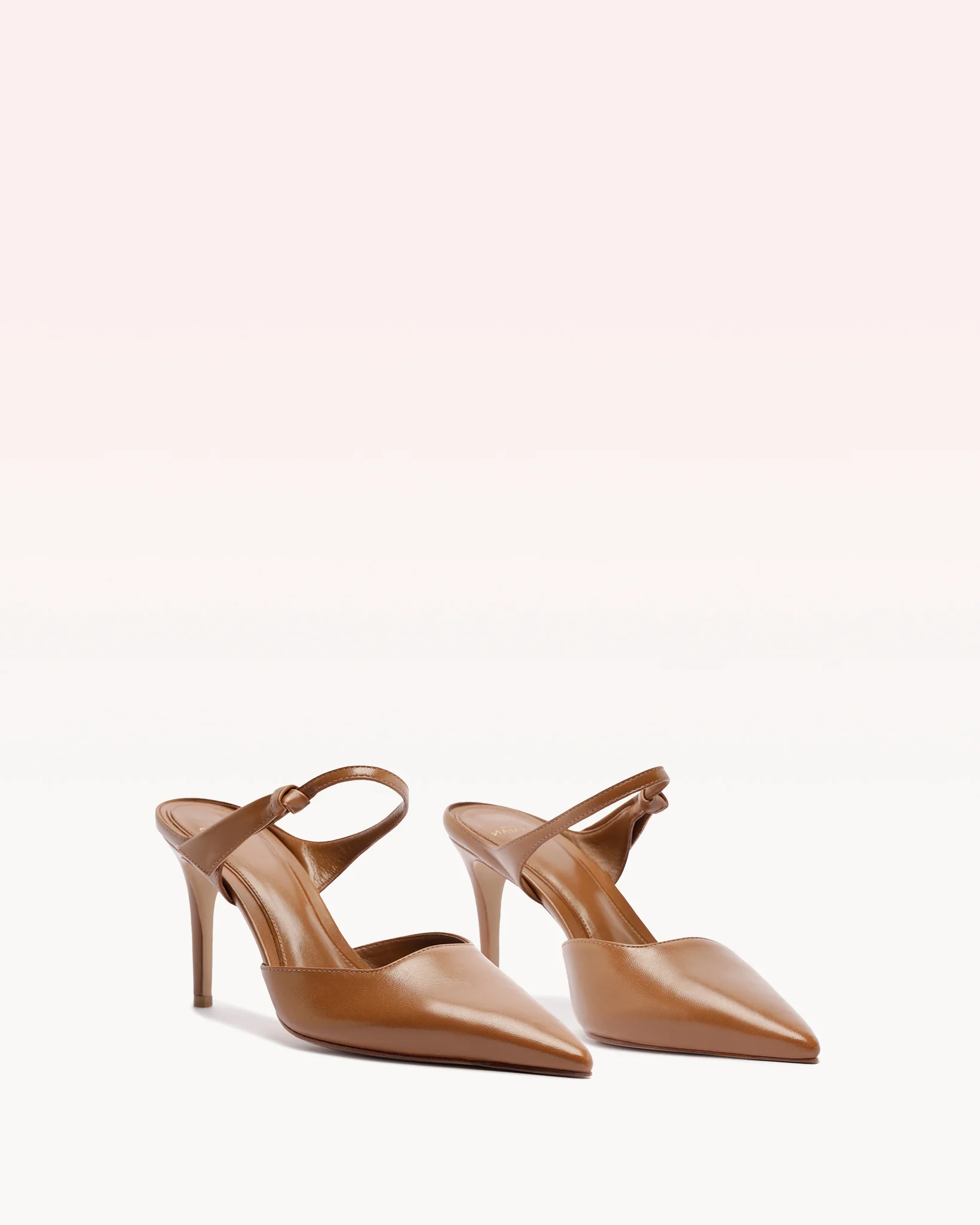 Clarita Asymmetric Sling Mule Espresso - Image 3