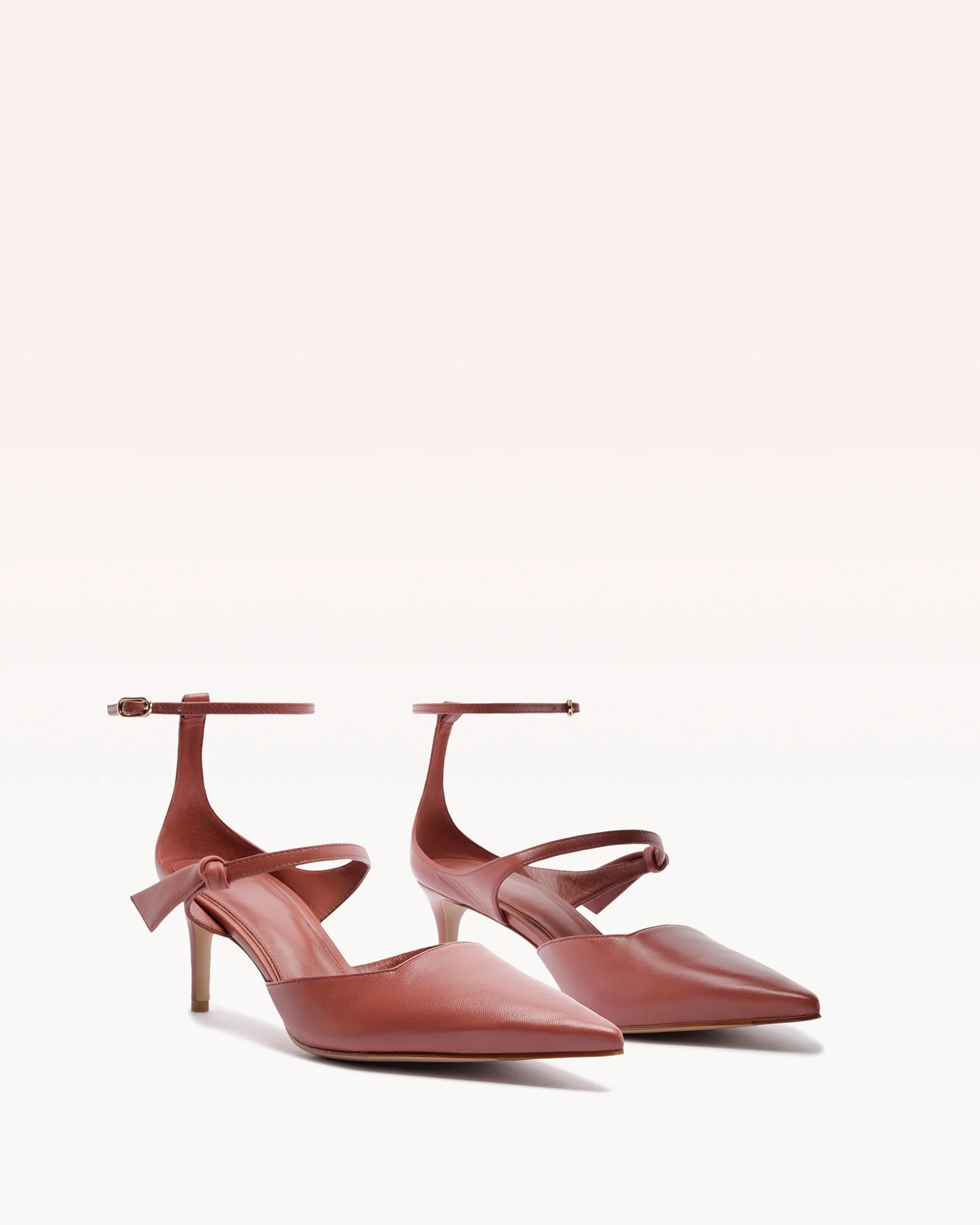 Clarita Asymmetric Sling Pump Ambar Sand - Image 2