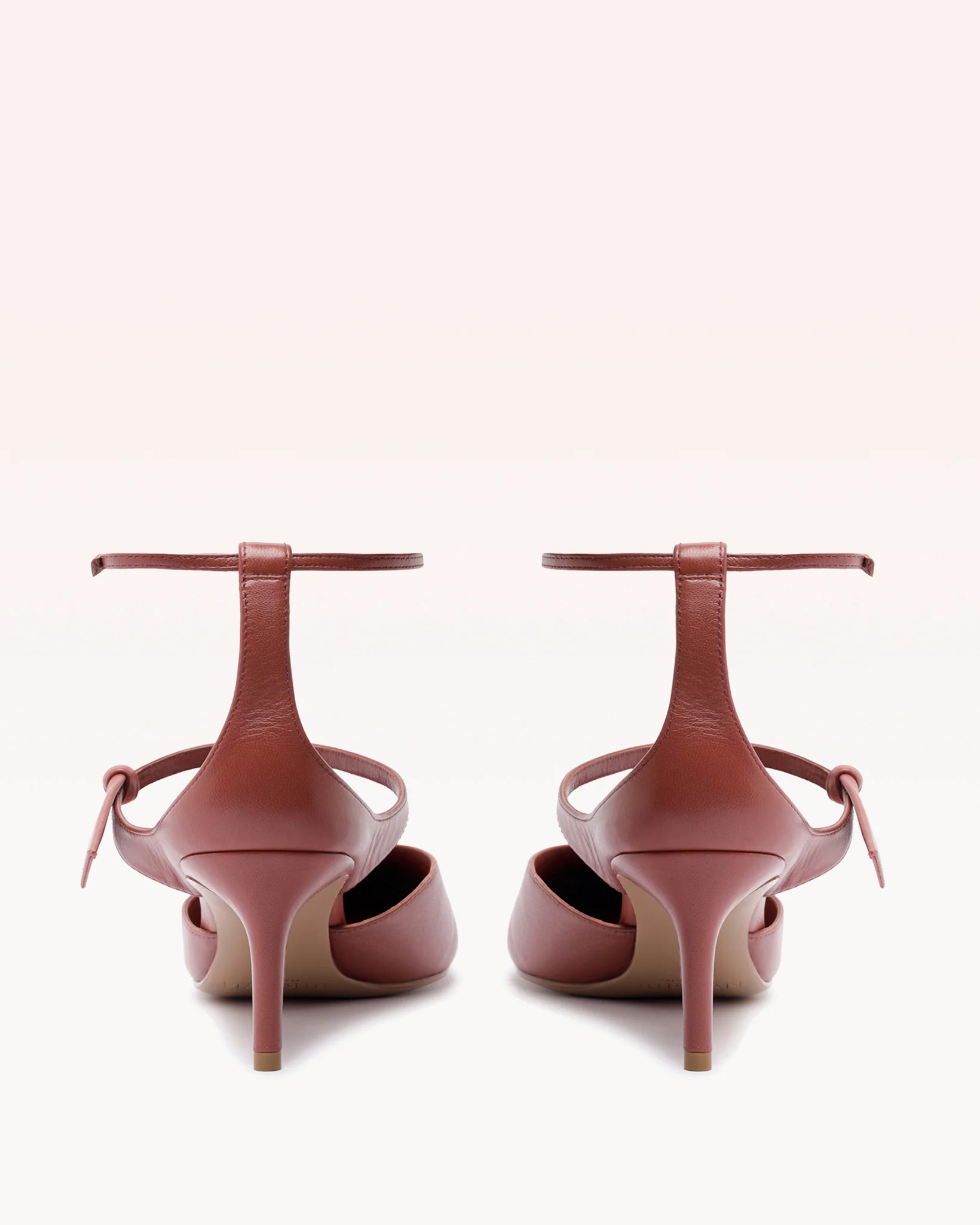 Clarita Asymmetric Sling Pump Ambar Sand - Image 3