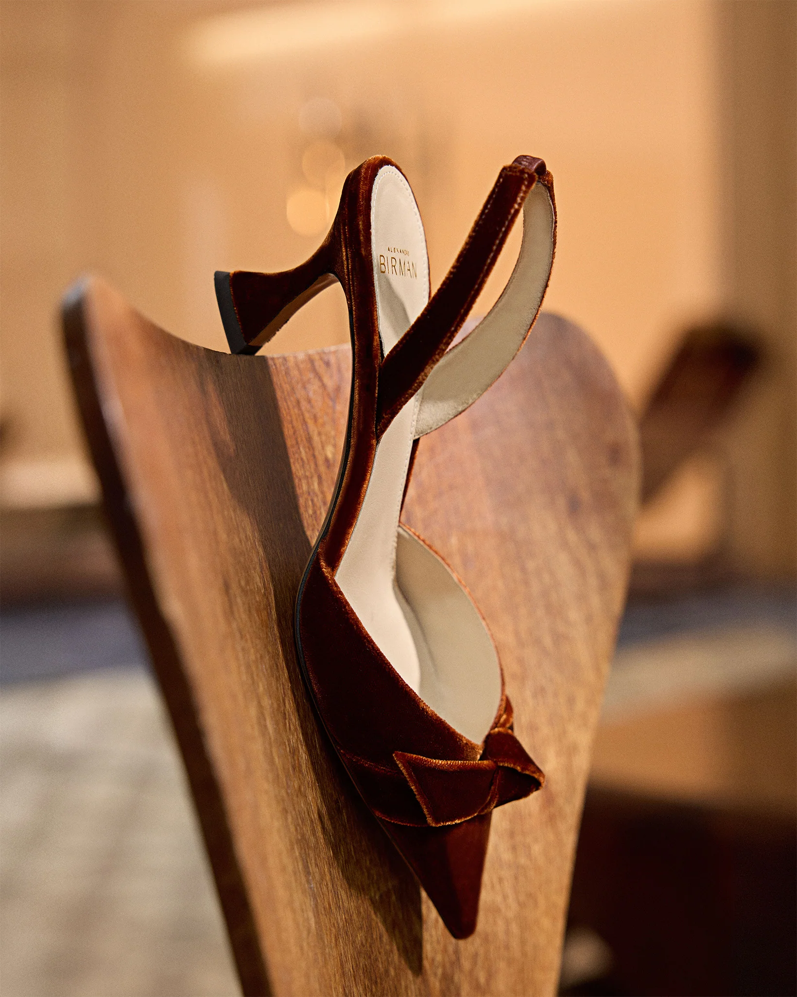 Clarita Bell Slingback 85 Cuoio - Image 5