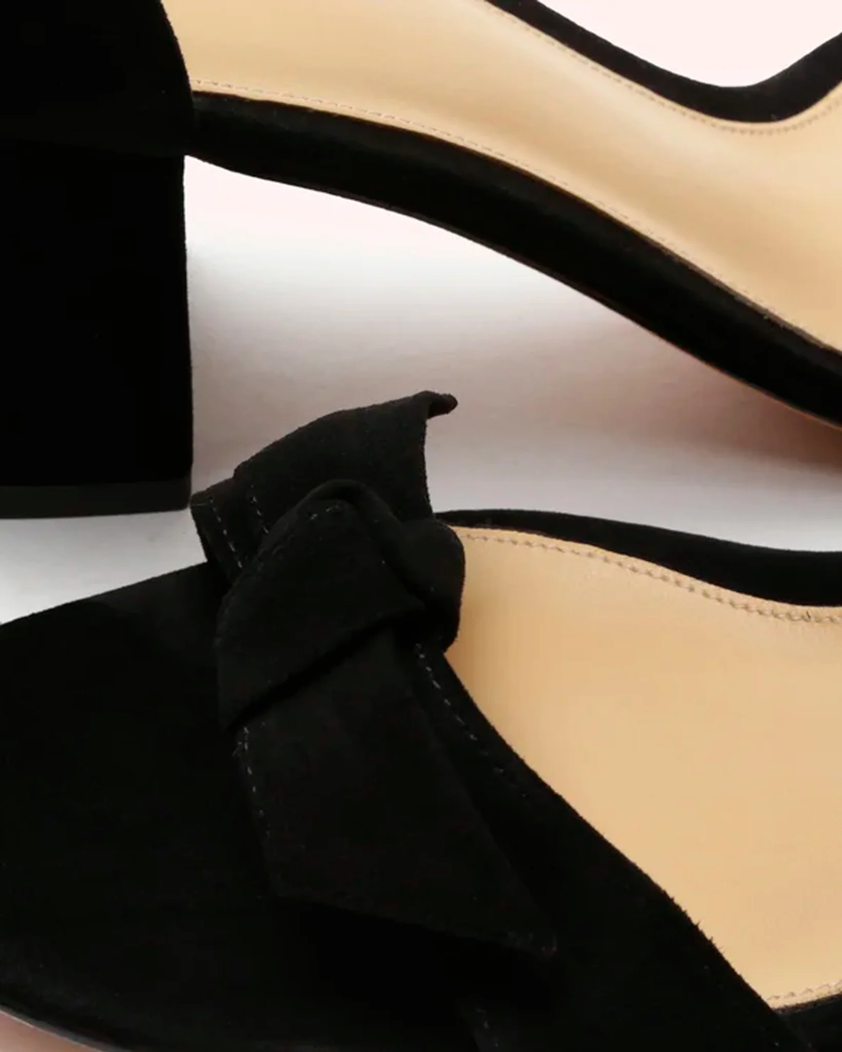 Clarita Block 60 Suede Black - Image 6