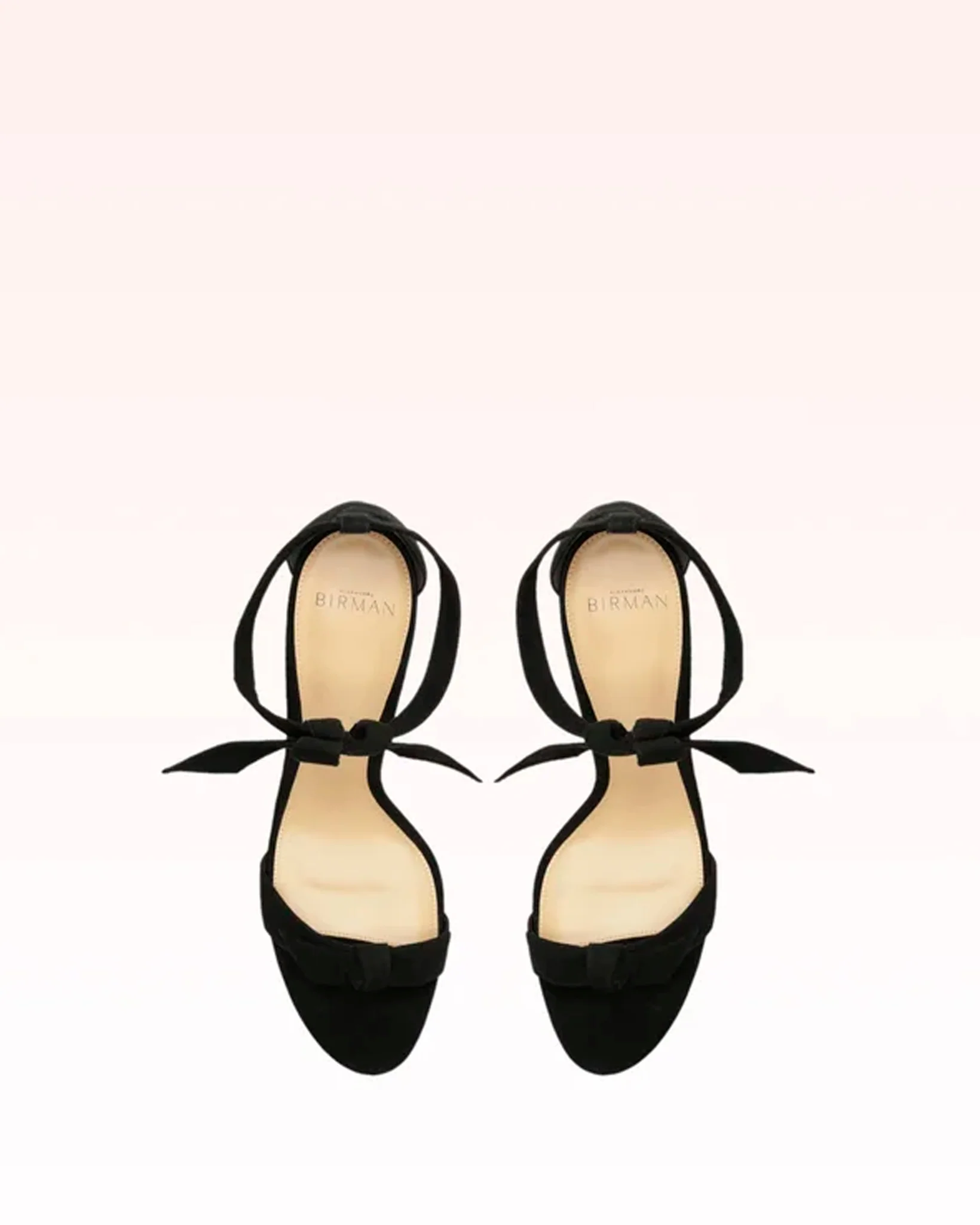 Clarita Block 90 Suede Black - Image 3