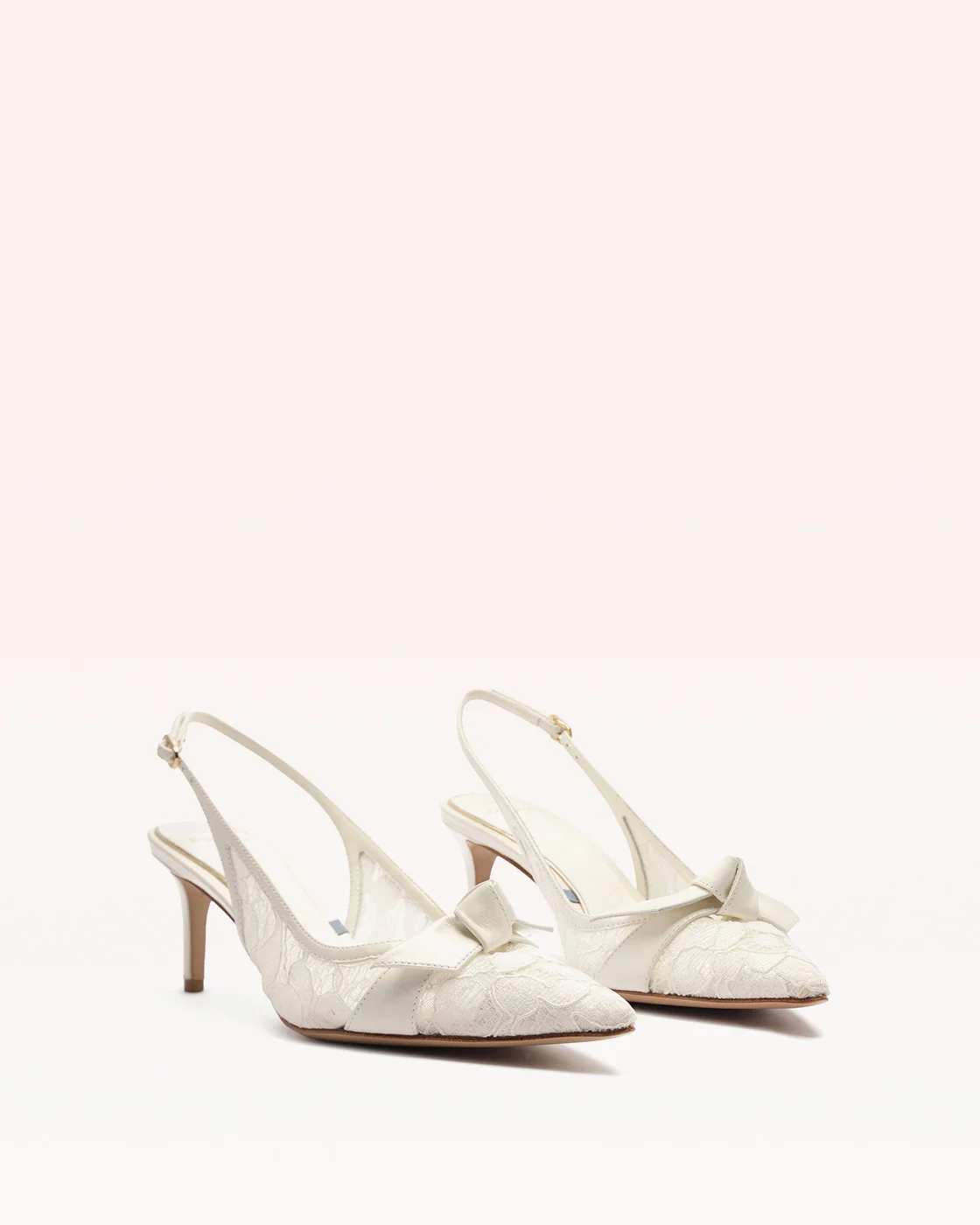 Clarita Classic Slingback 60 Off White - Image 2