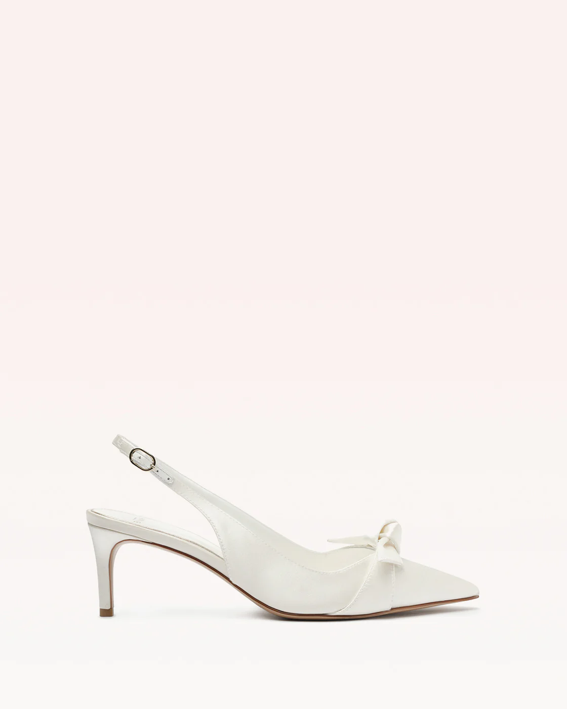 Clarita Classic Slingback 60 Bianco