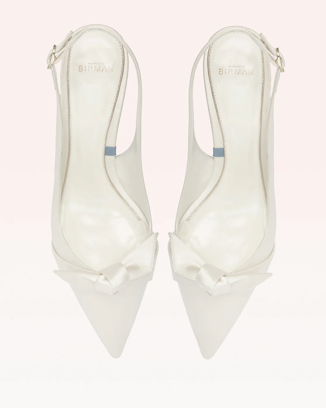 Clarita Classic Slingback 60 Bianco - Image 4