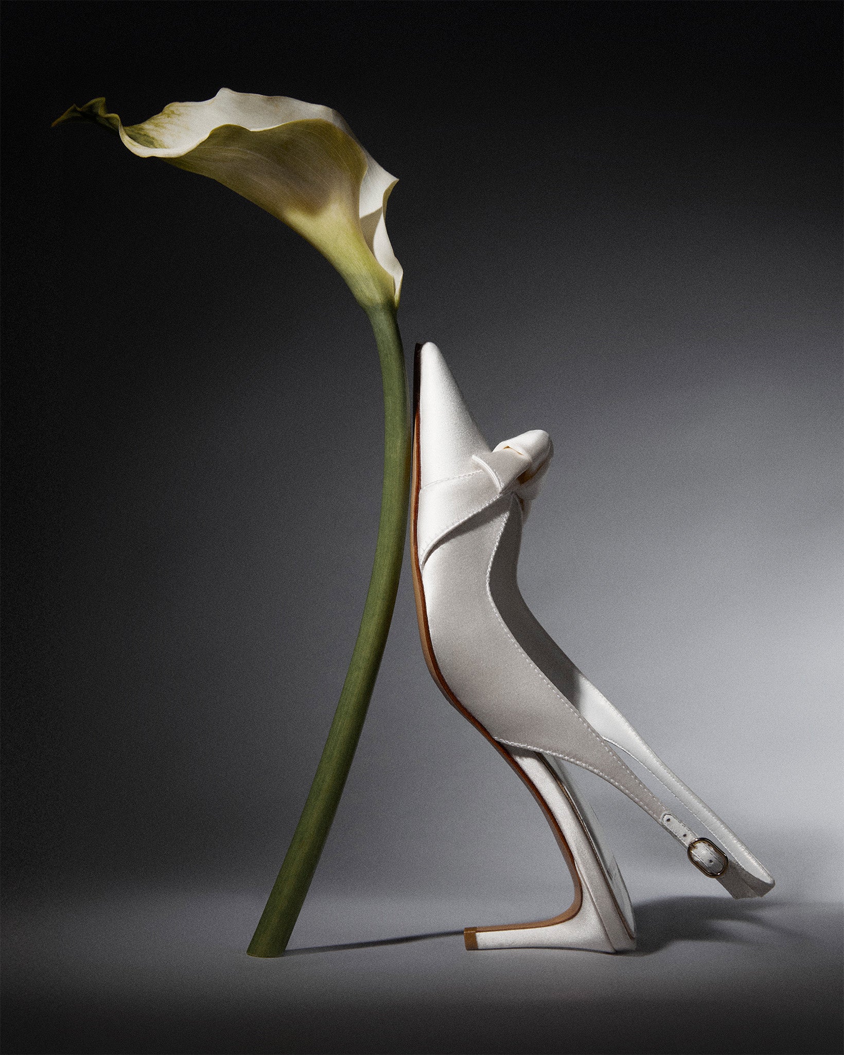 Clarita Classic Slingback 60 Bianco - Image 6