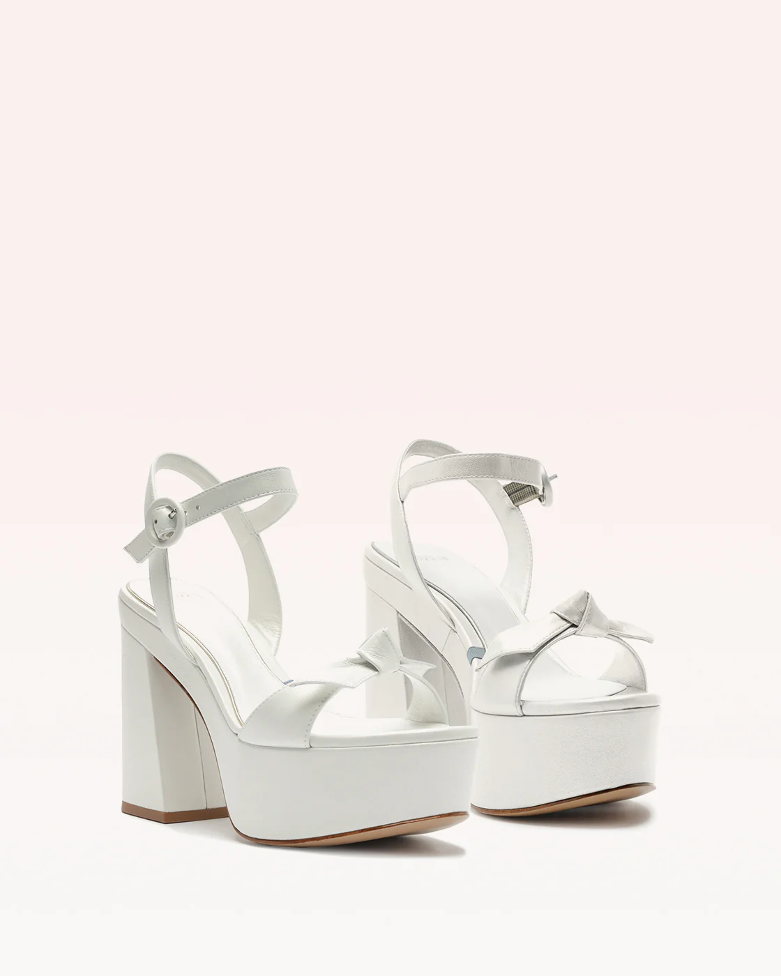 Clarita Flare Platform Bridal Pearl - Image 3