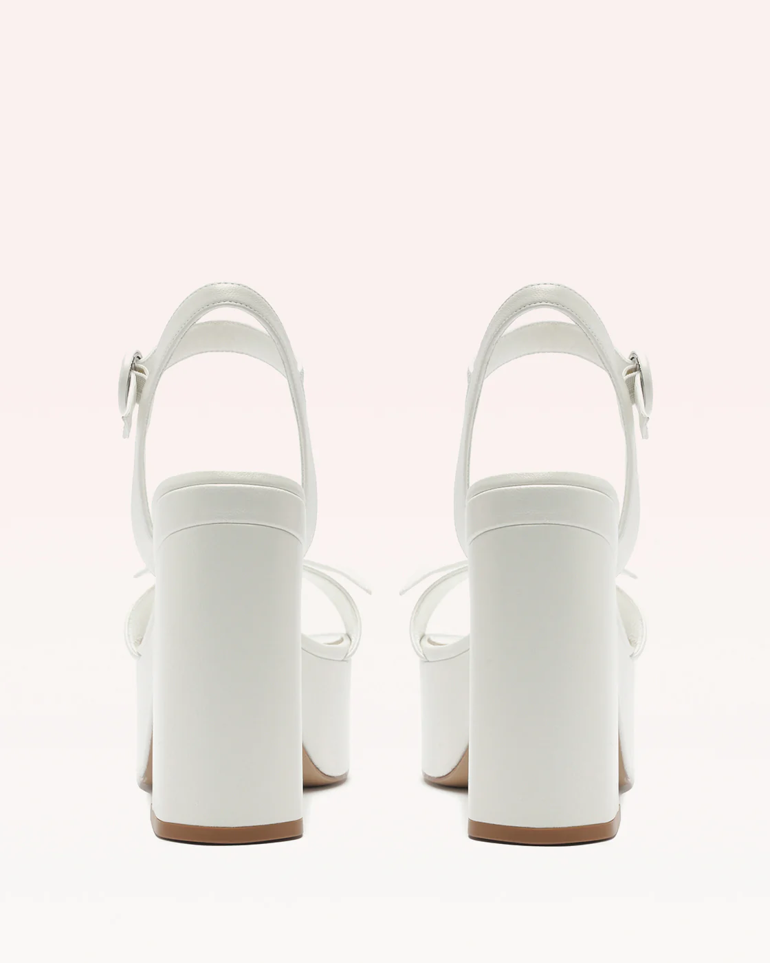 Clarita Flare Platform Bridal Pearl - Image 4