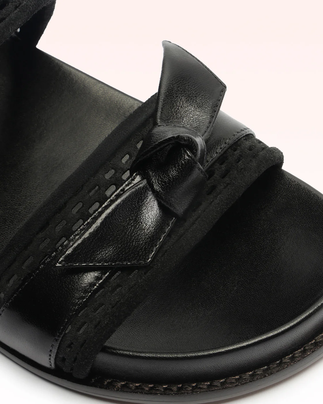 Clarita Laser Sport Sandal Black - Image 5