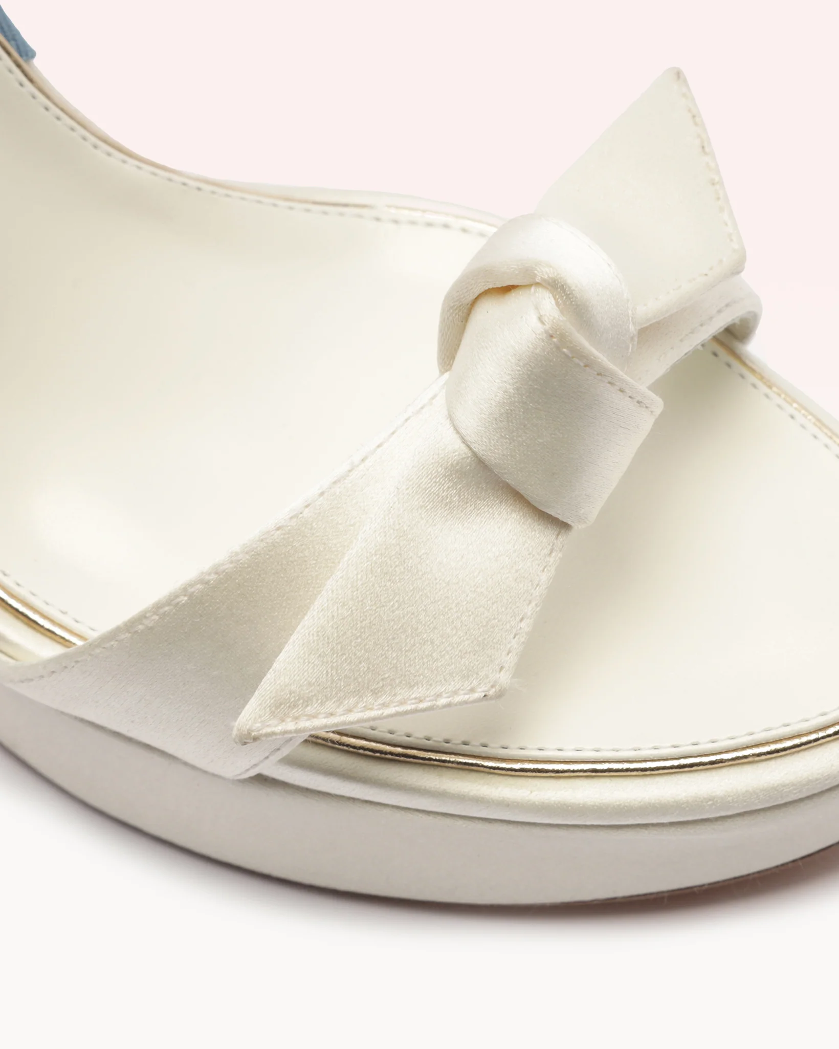 Clarita Platform Bridal 120 Satin Bianco - Image 6