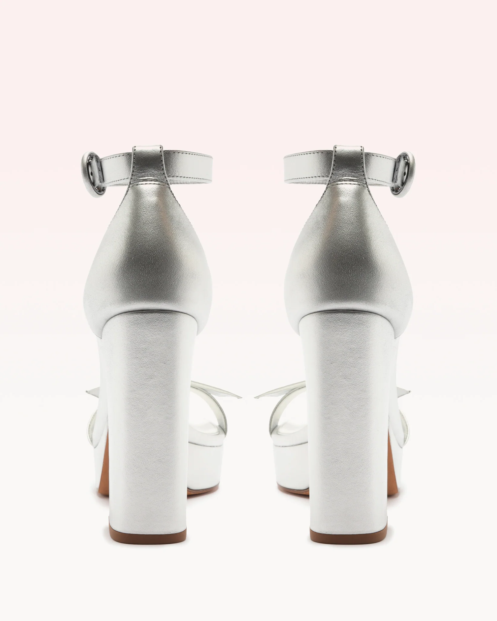 Clarita Platform Bridal 120 Silver - Image 4
