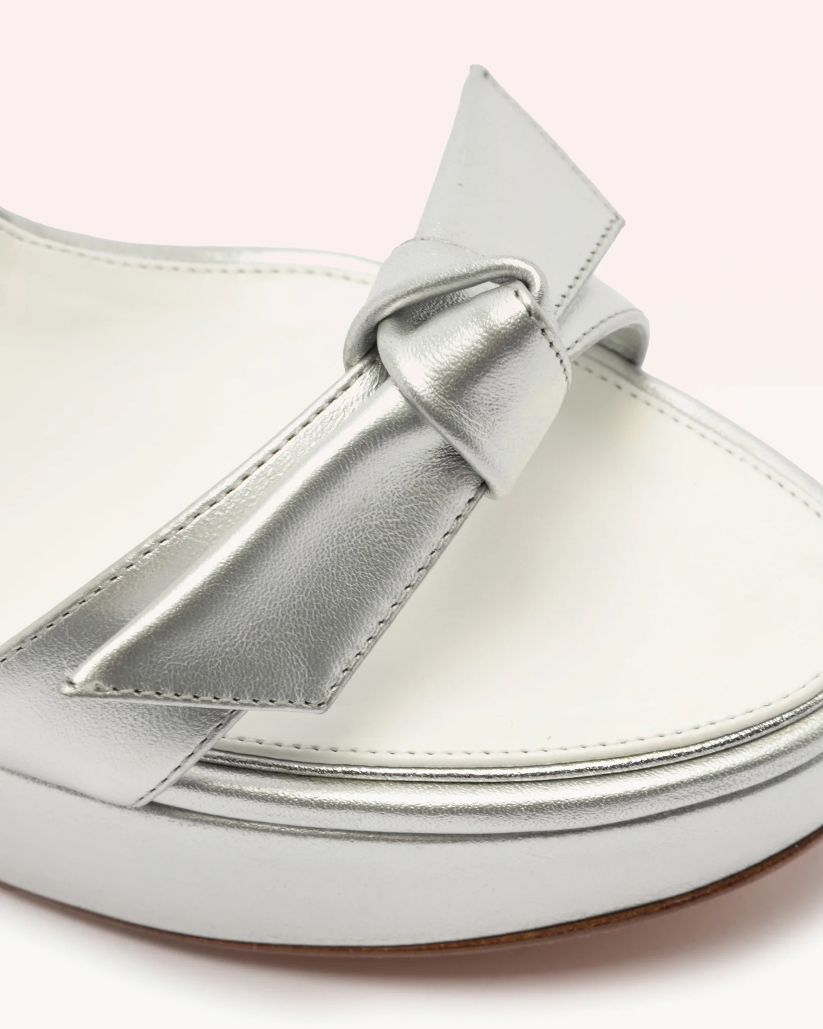 Clarita Platform Bridal 120 Silver - Image 6
