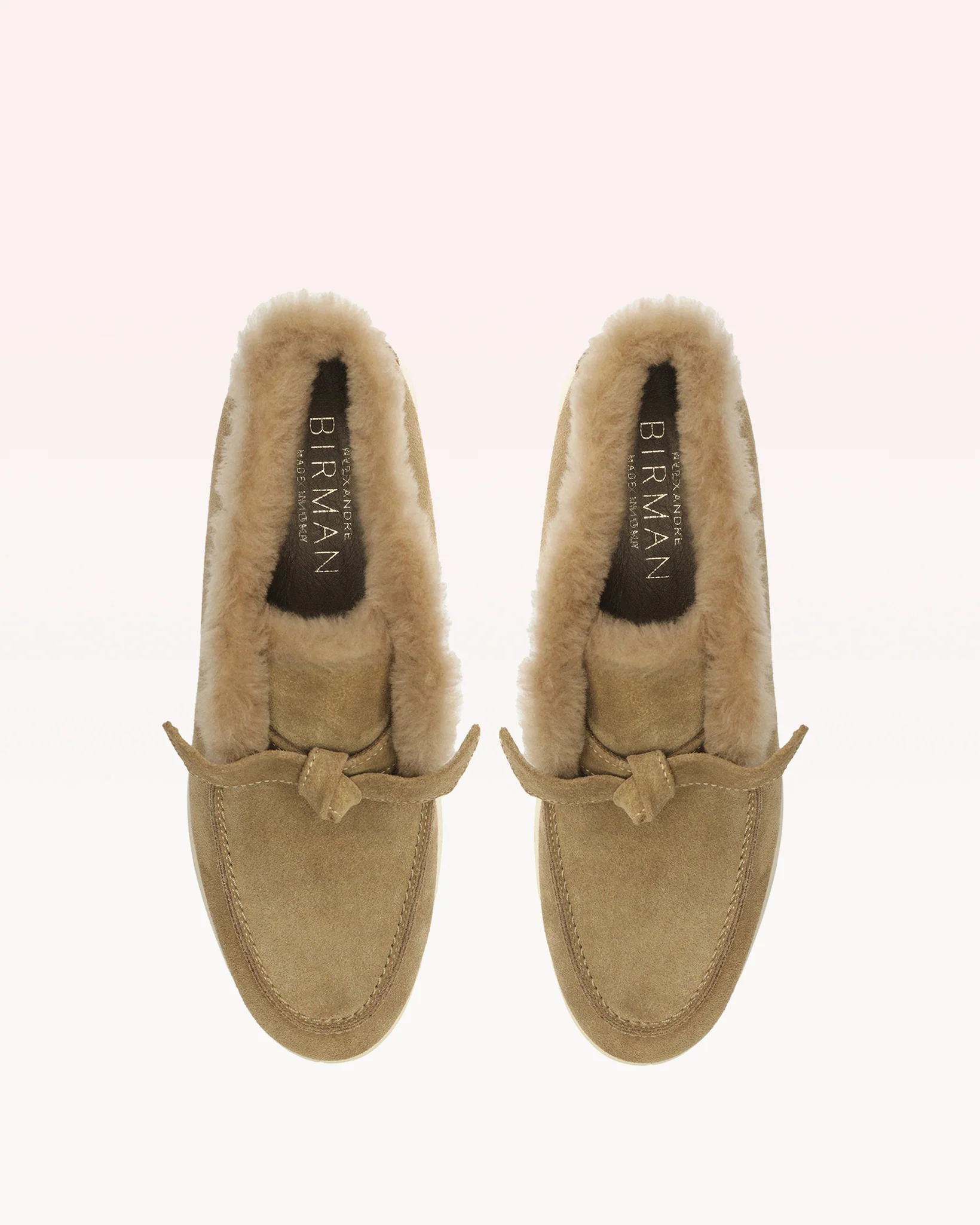 Clarita Shearling Slip On Bootie Semolina - Image 2