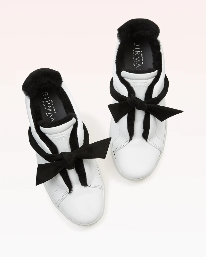 Clarita Sneaker Shearling Black - Image 3