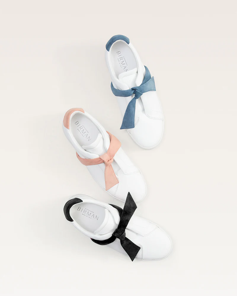 Clarita Sneaker Suede Black & White - Image 3