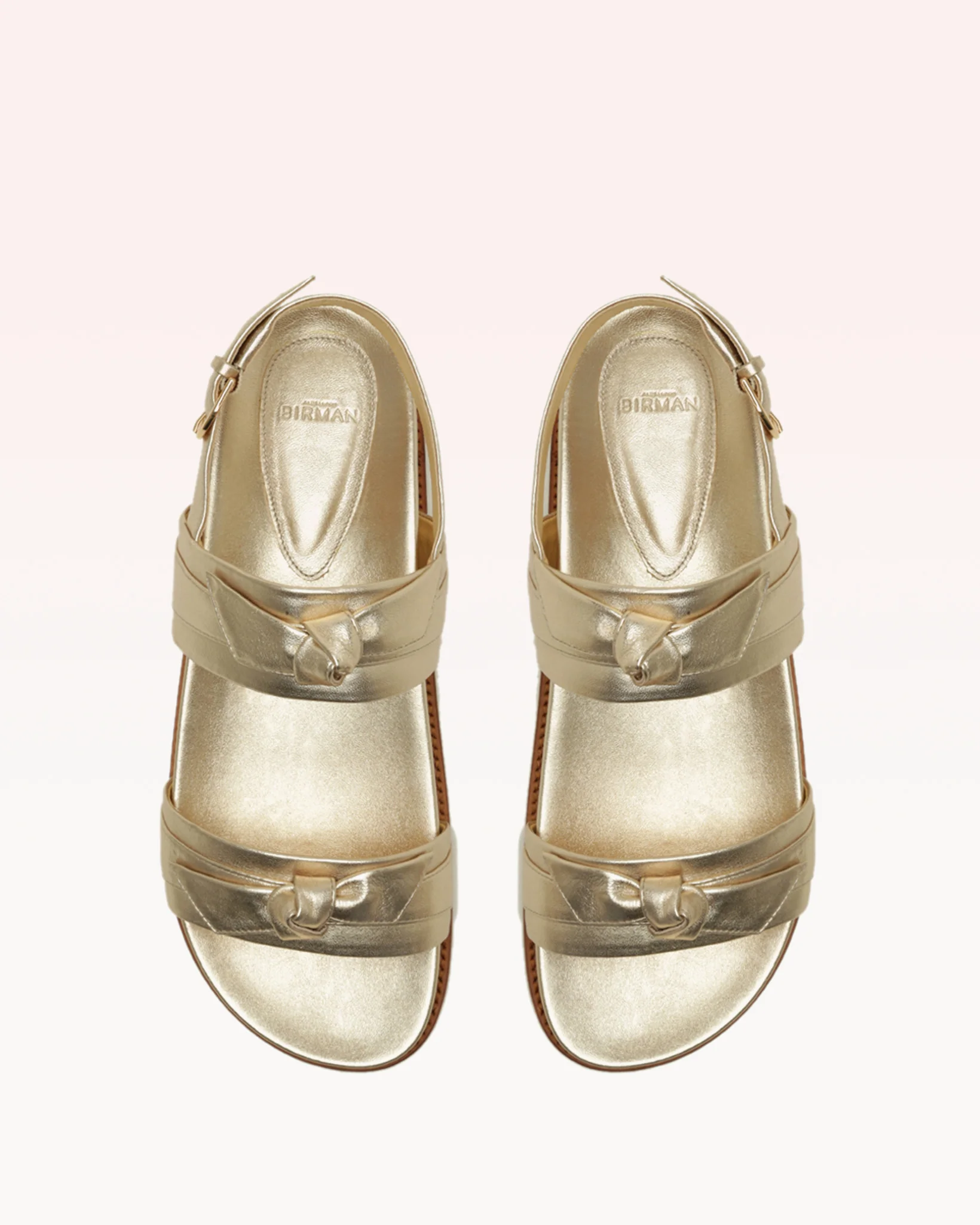 Clarita Sport Sandal Metallic Golden - Image 4