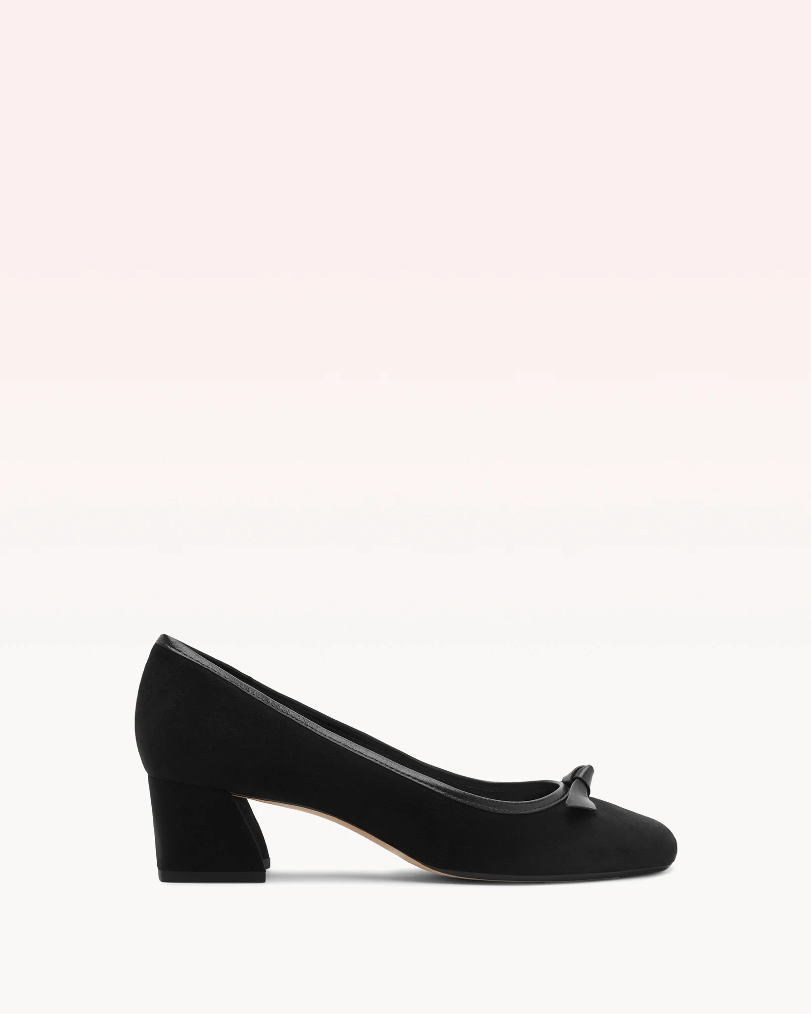 Clarita Square Pump 45 Black