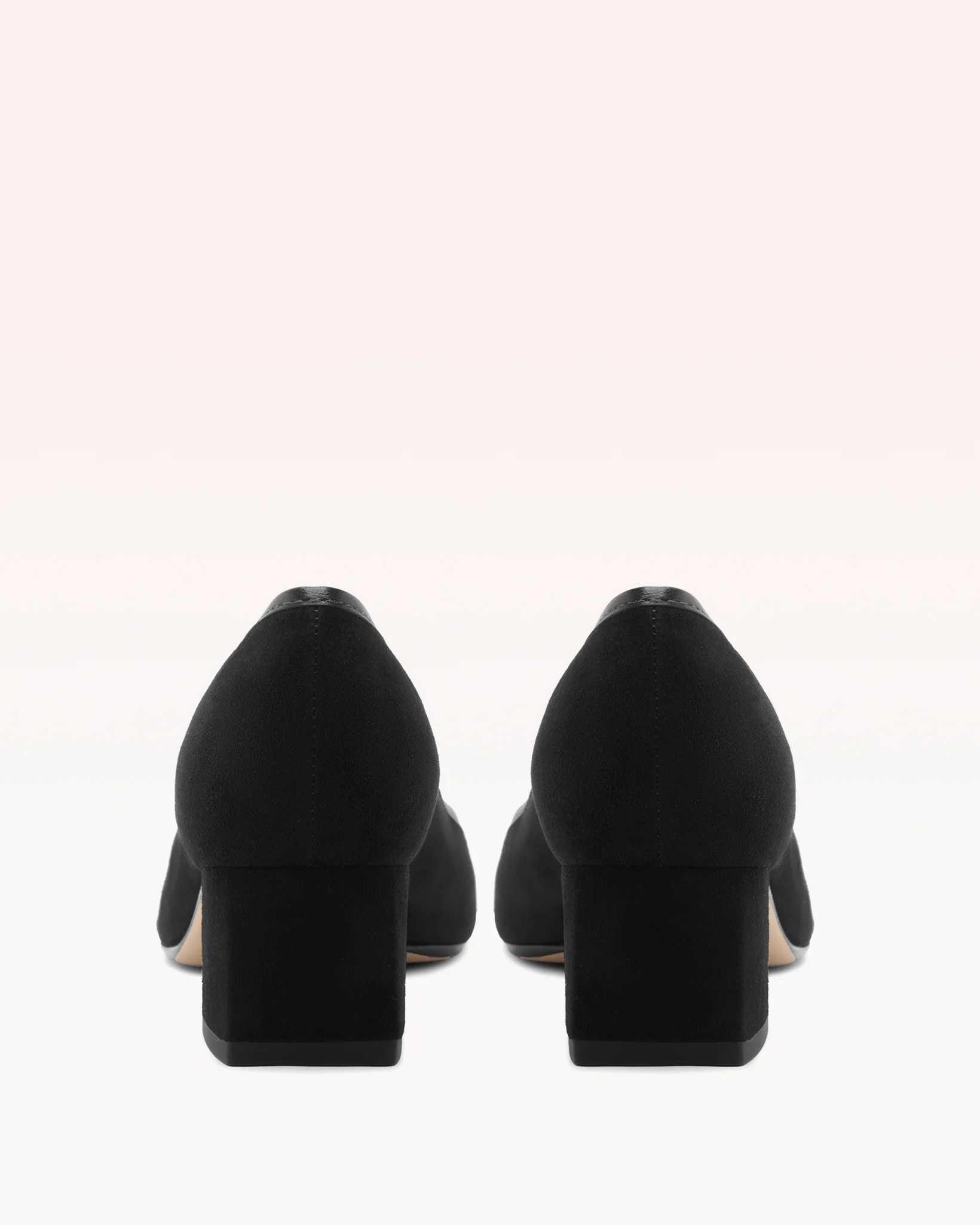 Clarita Square Pump 45 Black - Image 5