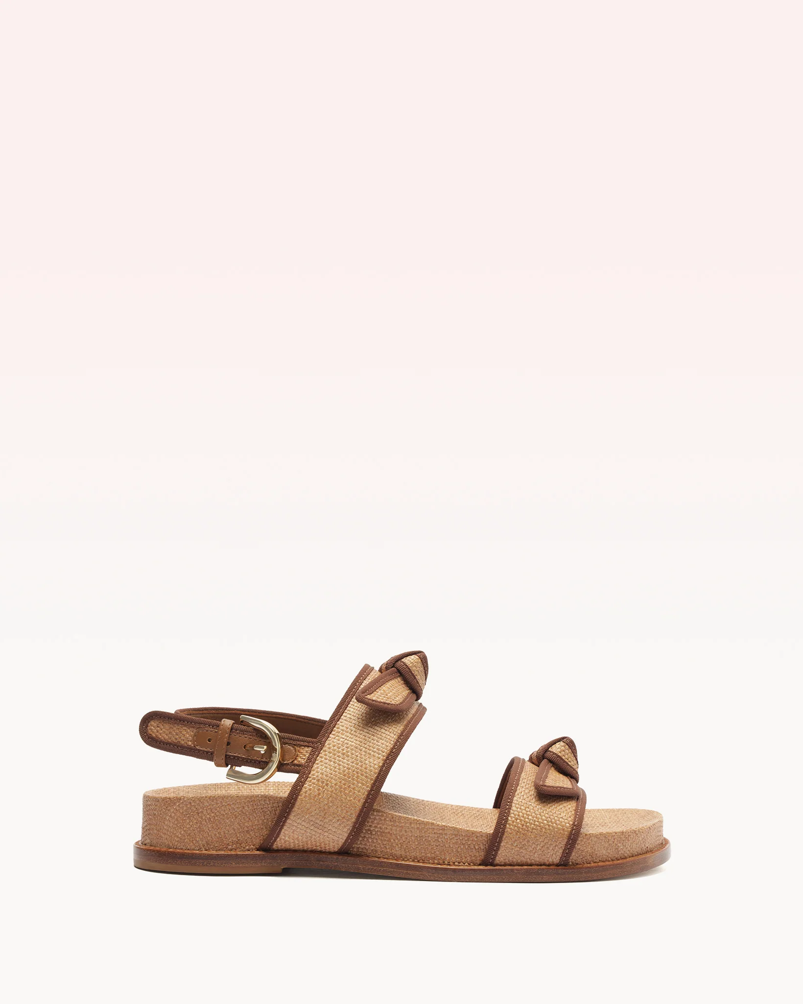Grosgrain Raffia Sport Sandal