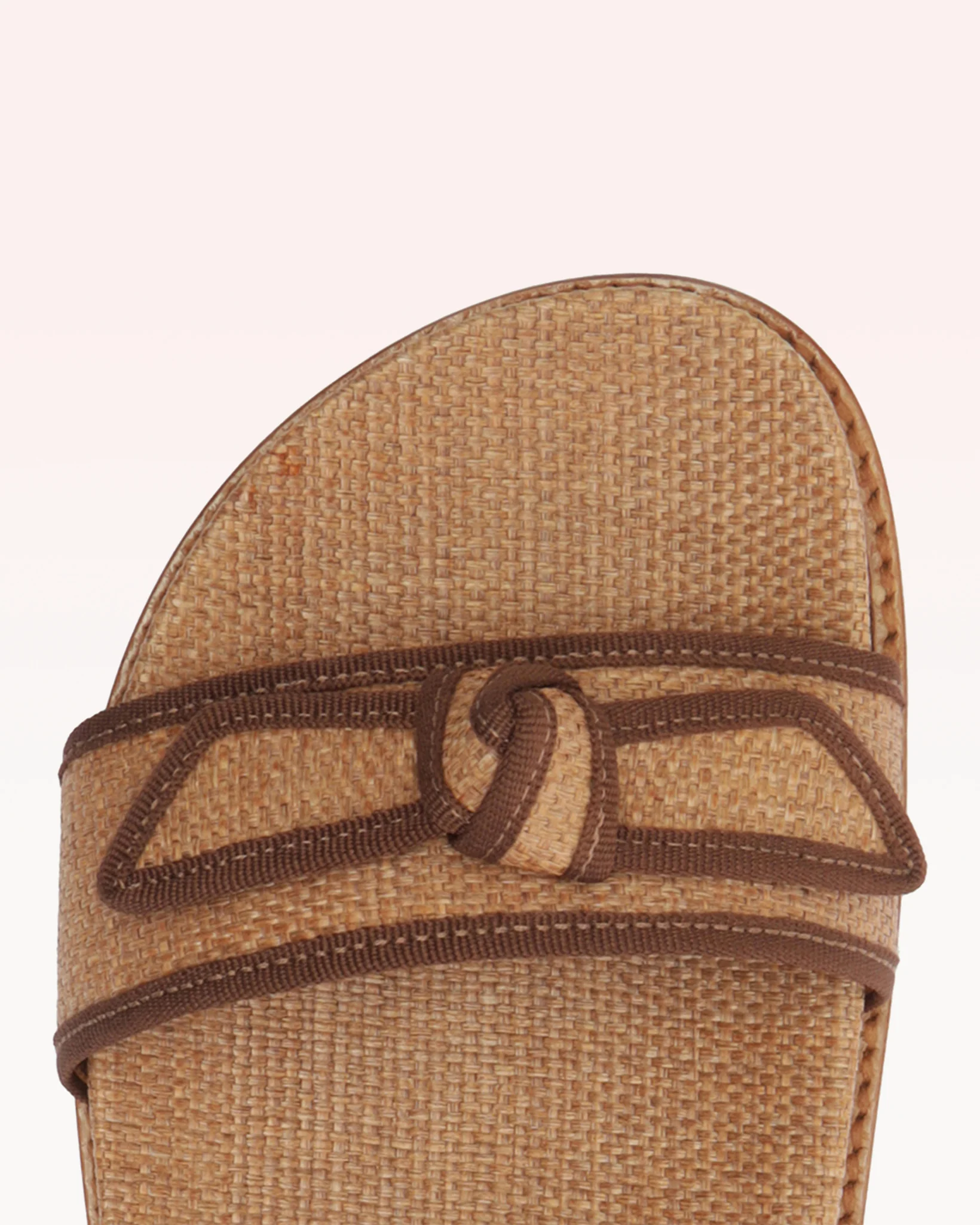 Grosgrain Raffia Sport Sandal - Image 4