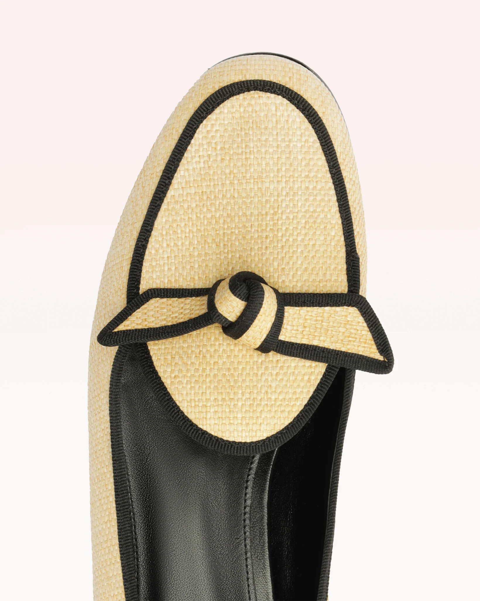 Grosgrain Raffia Loafer - Image 5
