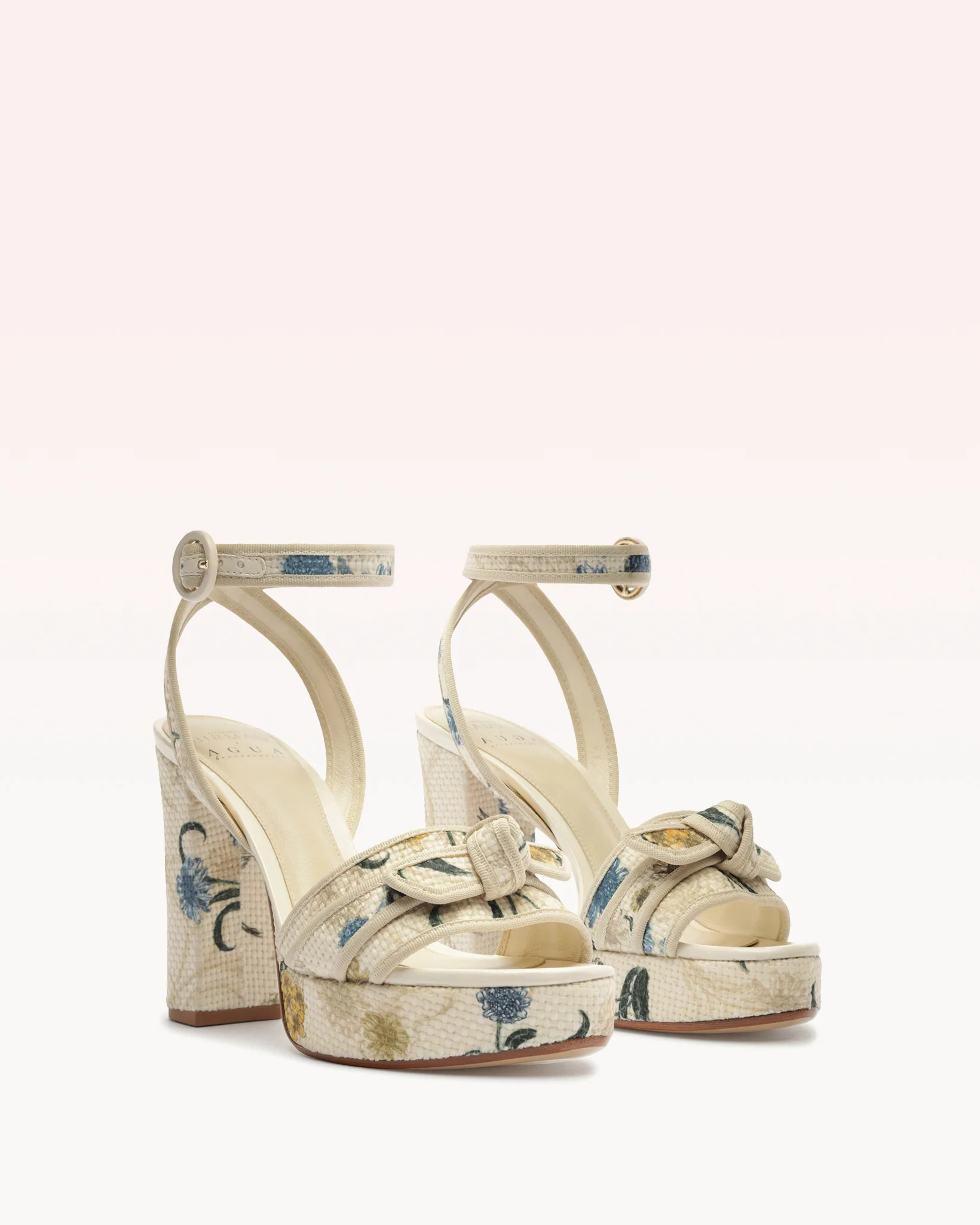 Grosgrain Raffia Platform 120 Laguna - Image 3