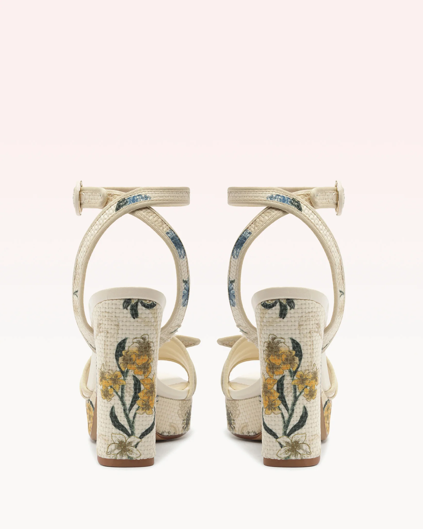 Grosgrain Raffia Platform 120 Laguna - Image 4