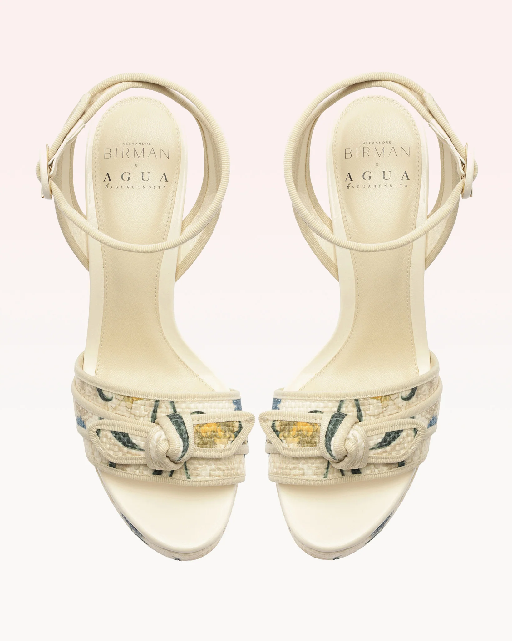Grosgrain Raffia Platform 120 Laguna - Image 5