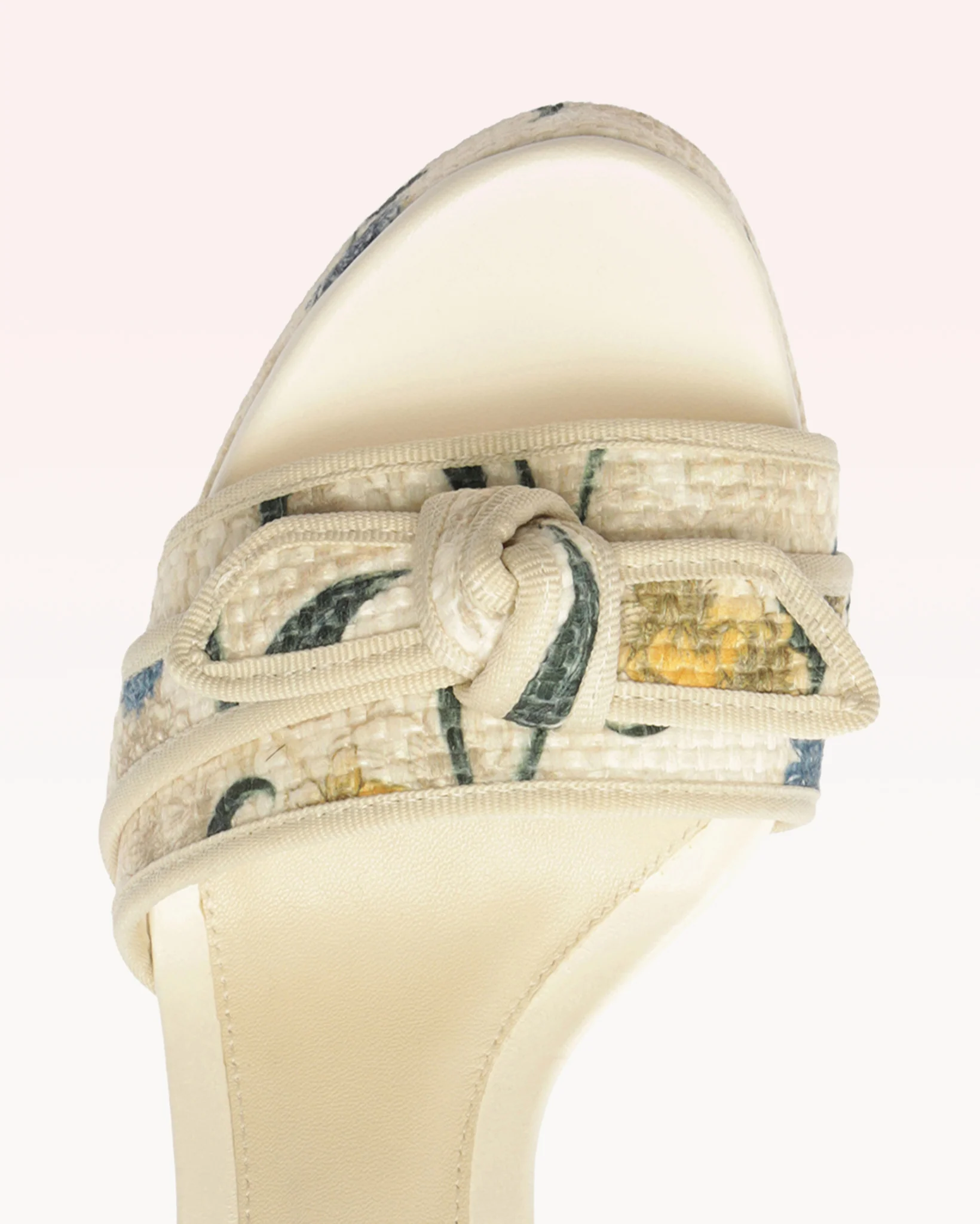 Grosgrain Raffia Platform 120 Laguna - Image 6