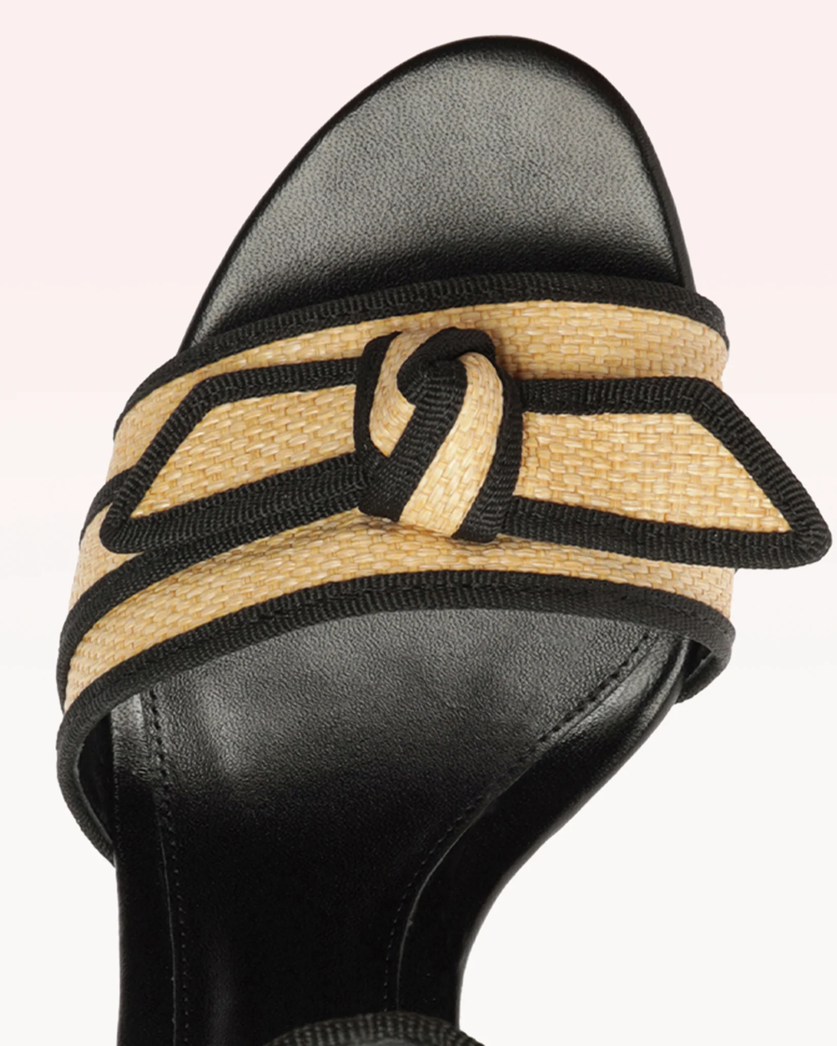 Grosgrain Raffia Platform - Image 4
