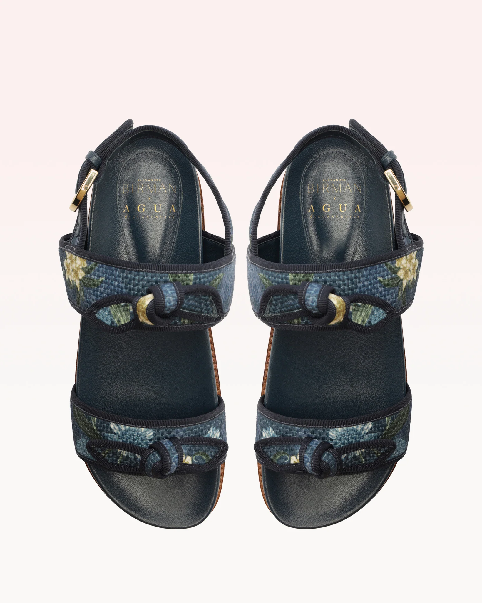 Grosgrain Raffia Sport Sandal Laguna - Image 5