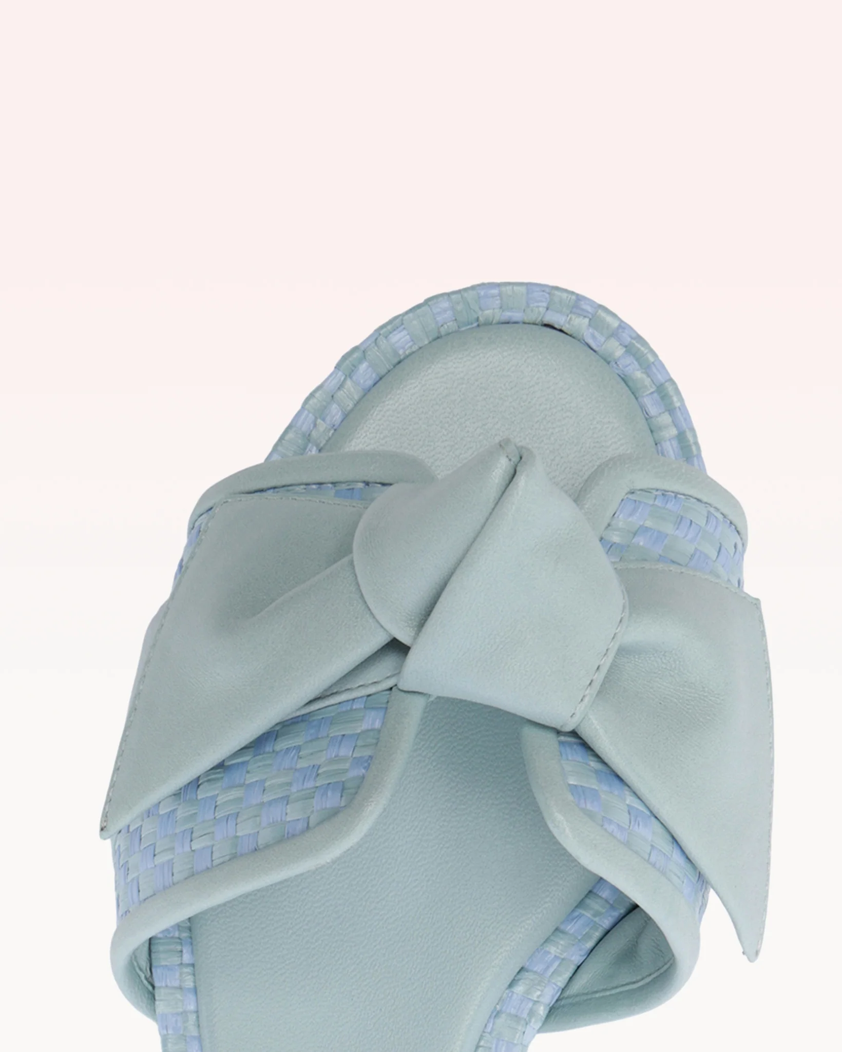 Maxi Clarita  Raffia Flat Dust Blue - Image 5