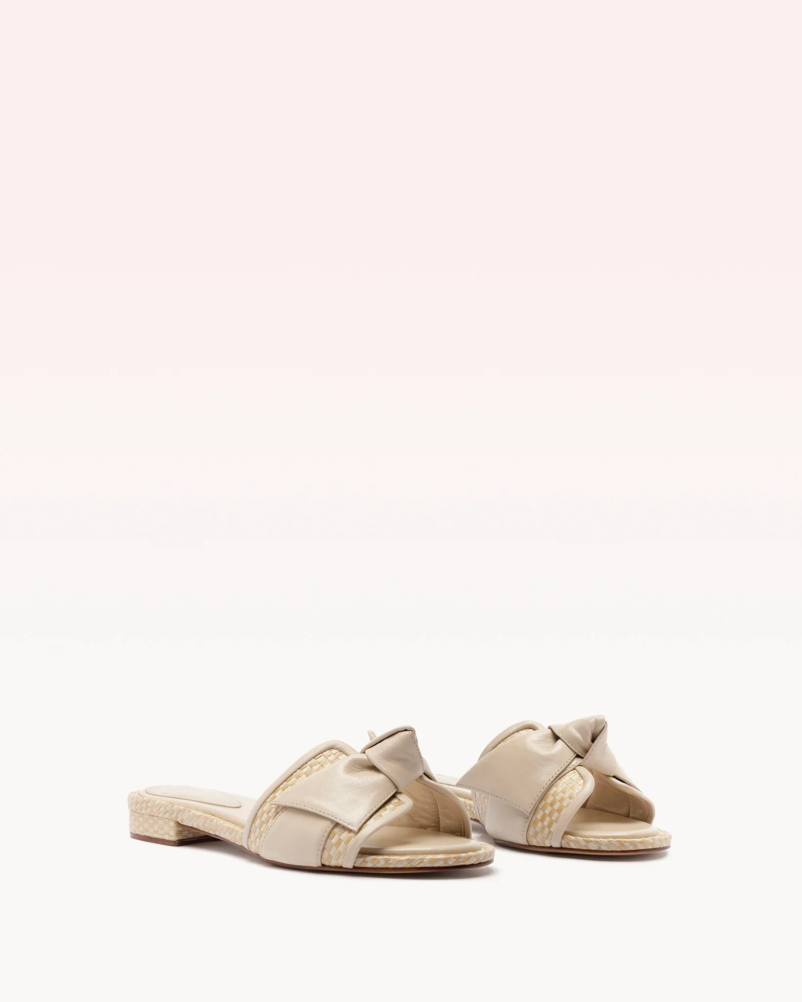 Maxi Clarita Raffia Flat Shell - Image 3