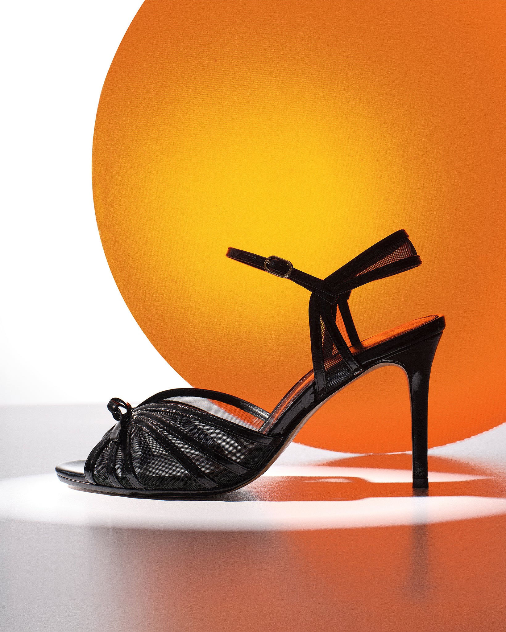 Slim Clarita Sandal 85 Black - Image 7
