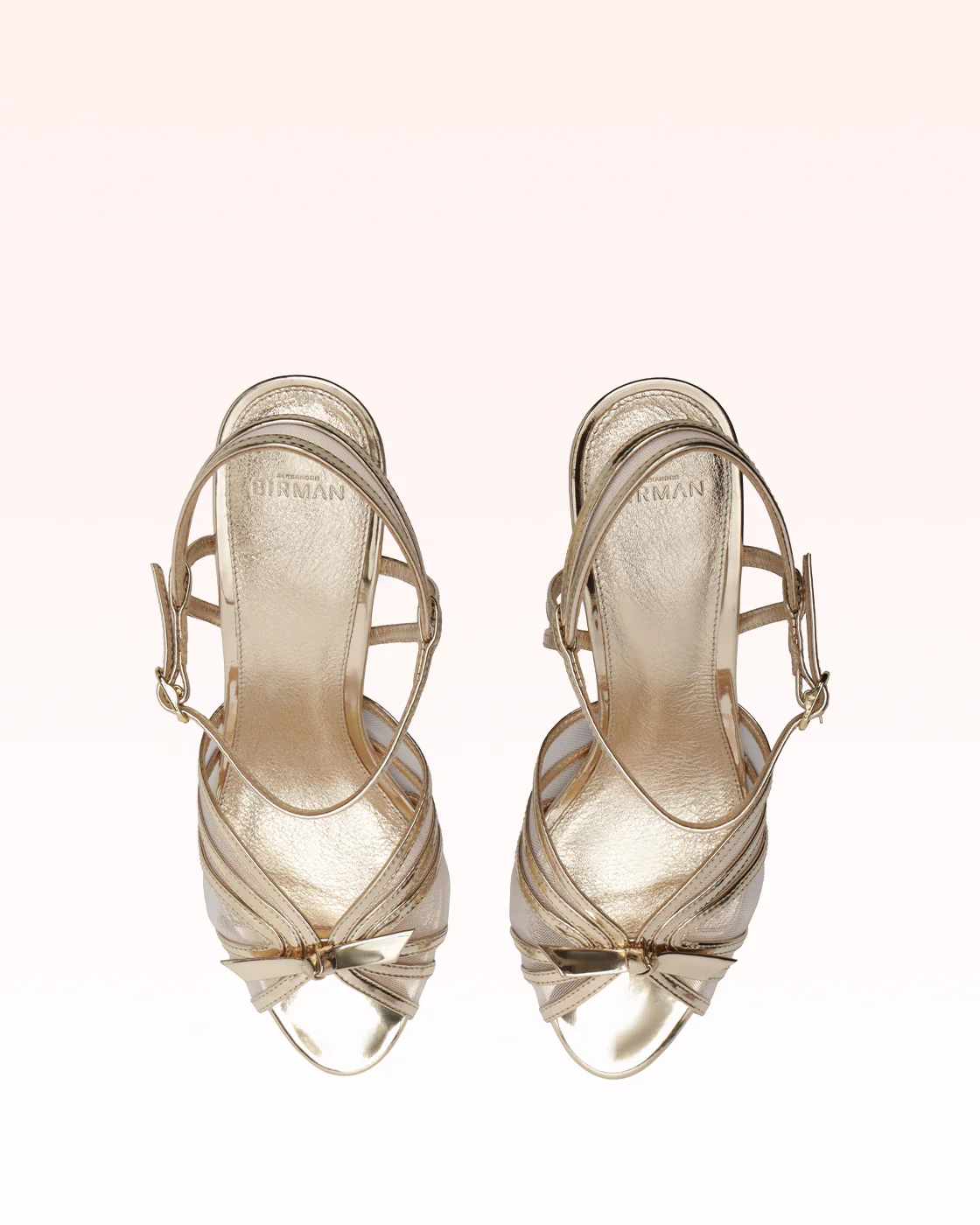 Slim Clarita Sandal 85 Gold - Image 5