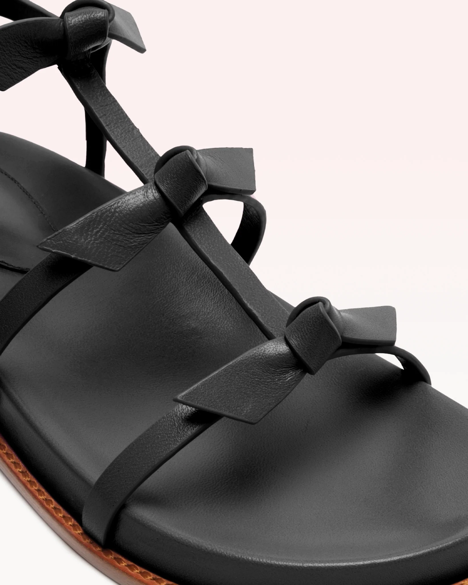 Slim Lolita Sport Sandal Black - Image 5
