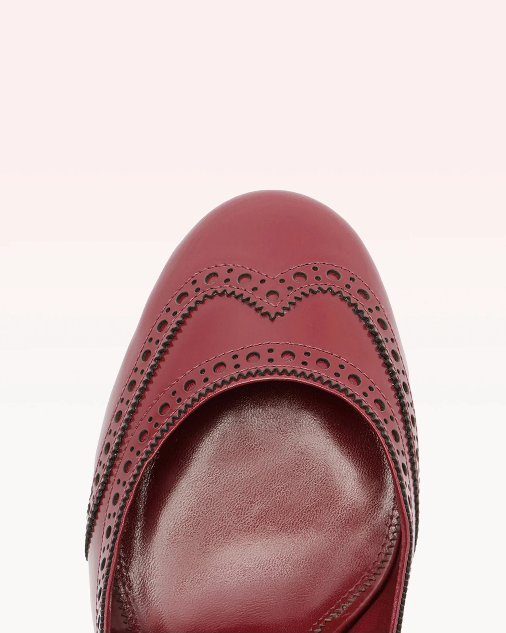 Slingback Brogue 85 Red - Image 3