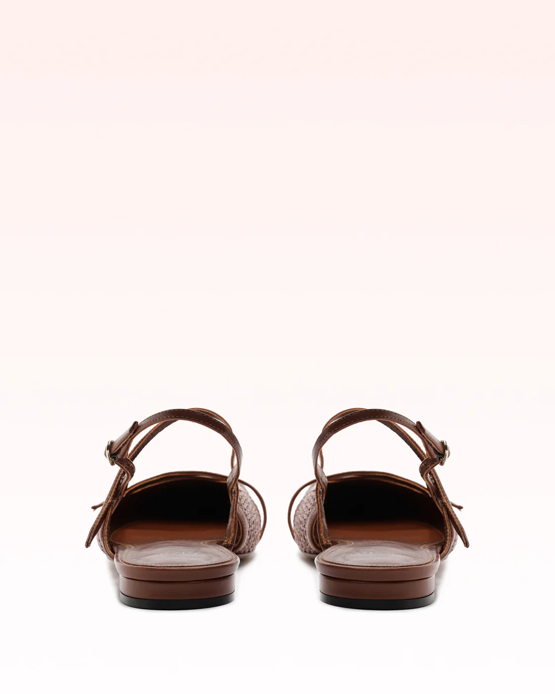 Tita Raffia Flat Chocolate - Image 5