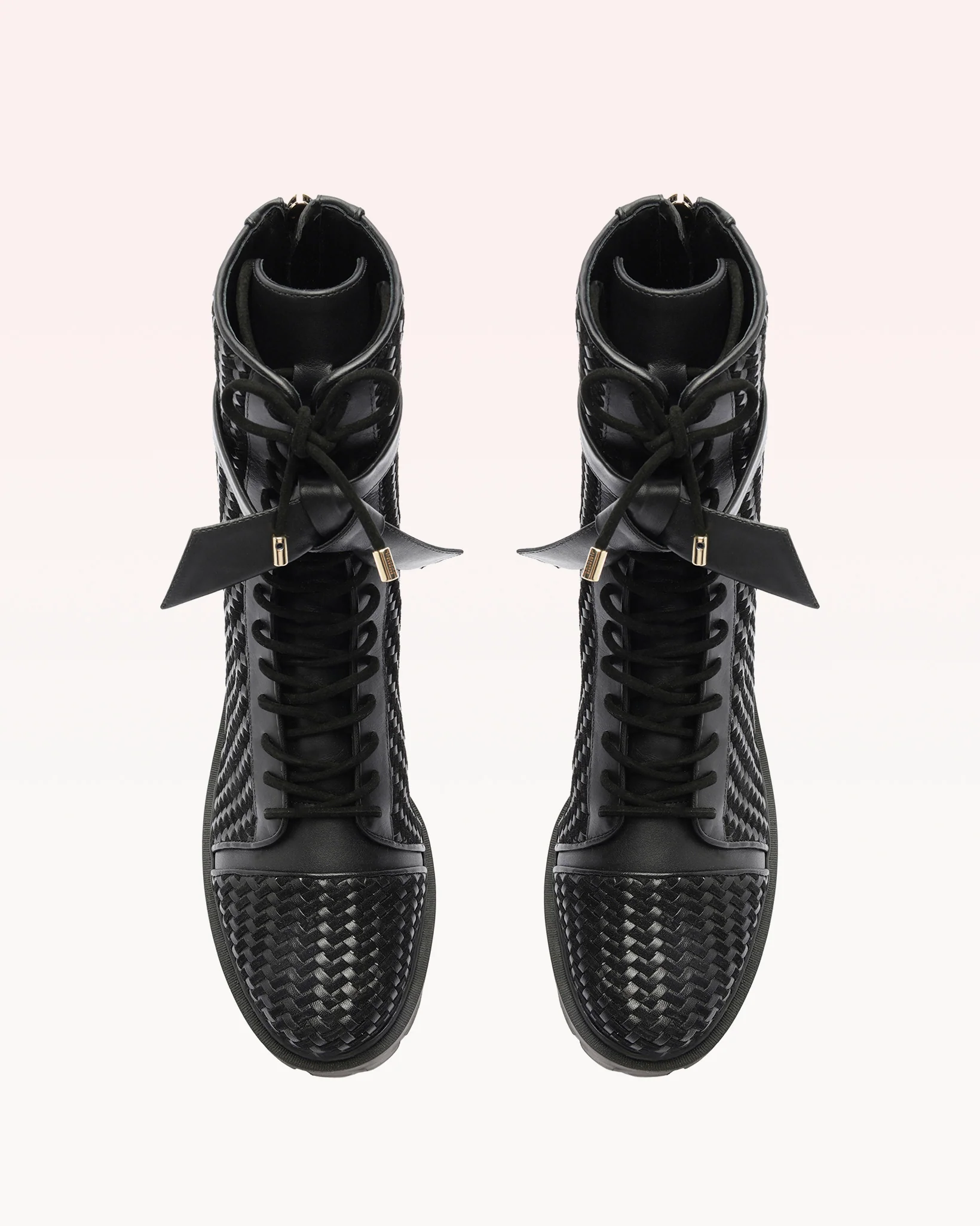 Tresse Combat Black Bootie - Image 3