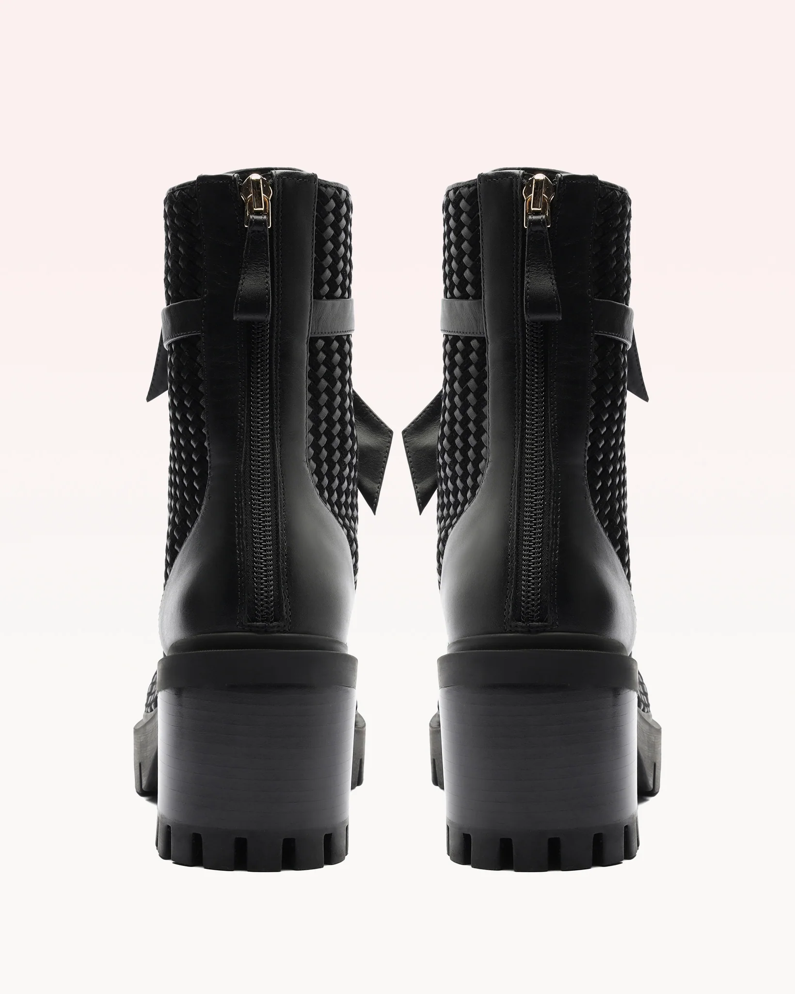 Tresse Combat Black Bootie - Image 5