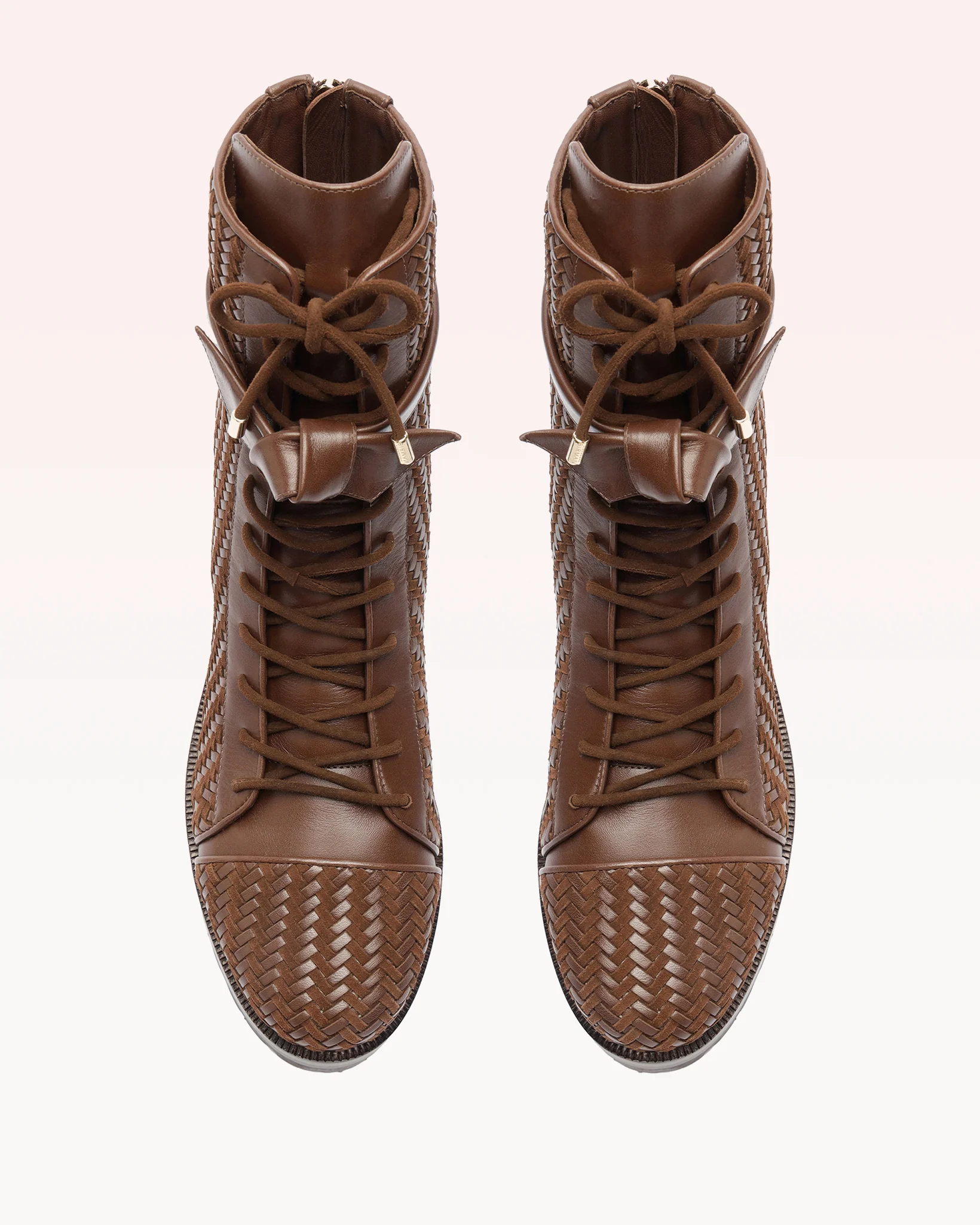 Tresse Combat Bootie Brown - Image 4