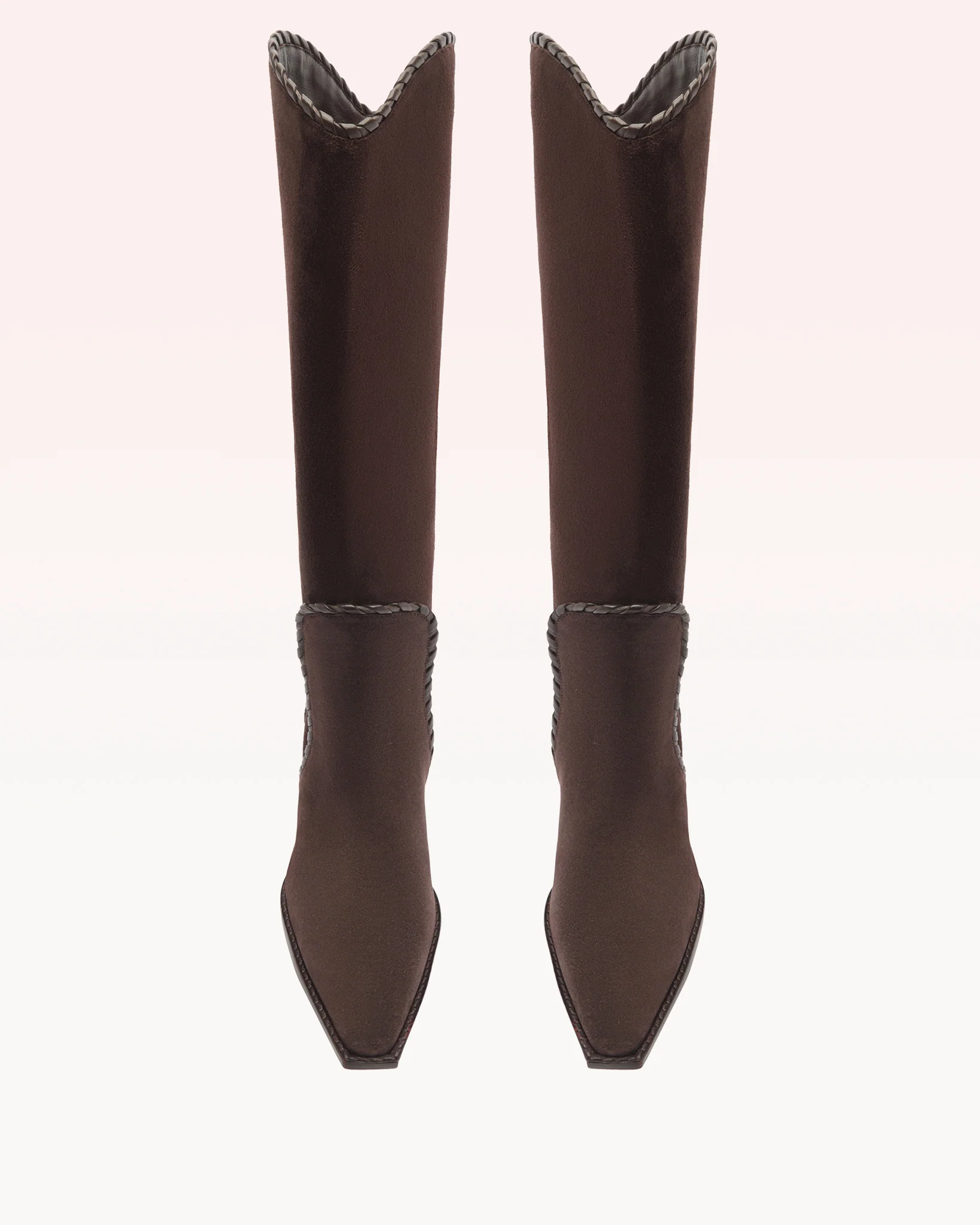 Victoria Saddle 60 Boot Dark Brown - Image 5