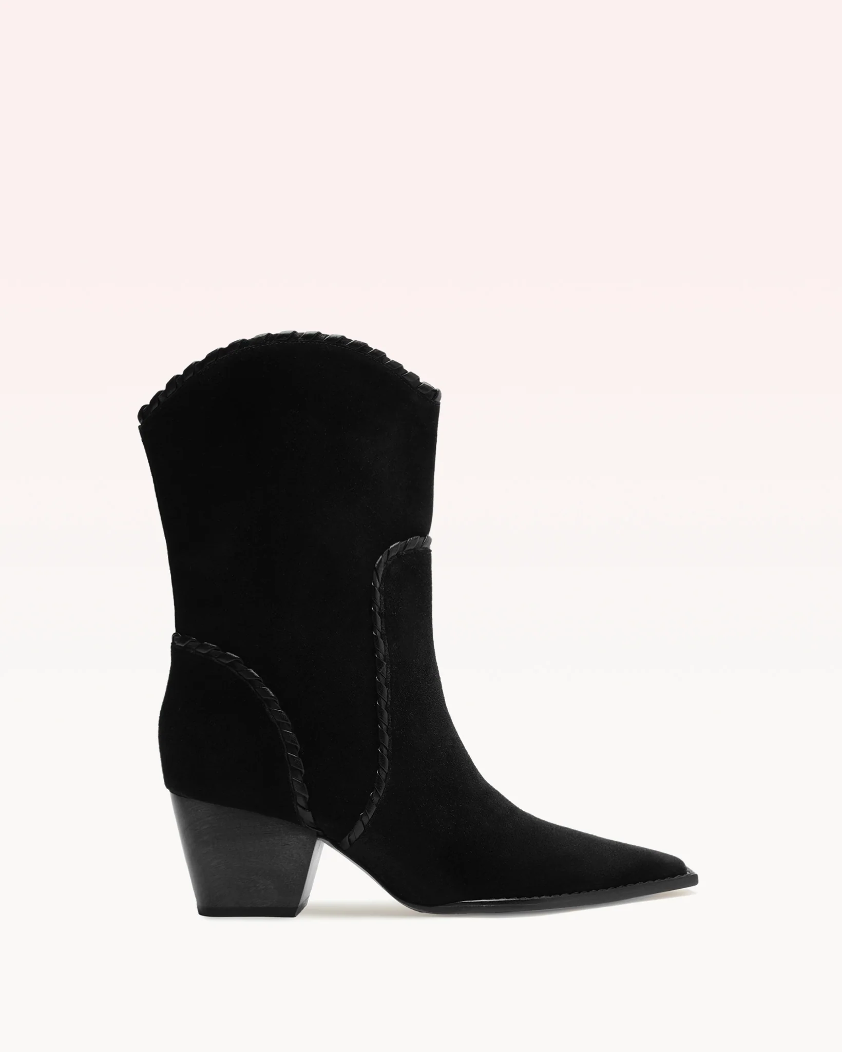 Victoria Bootie Saddle Black